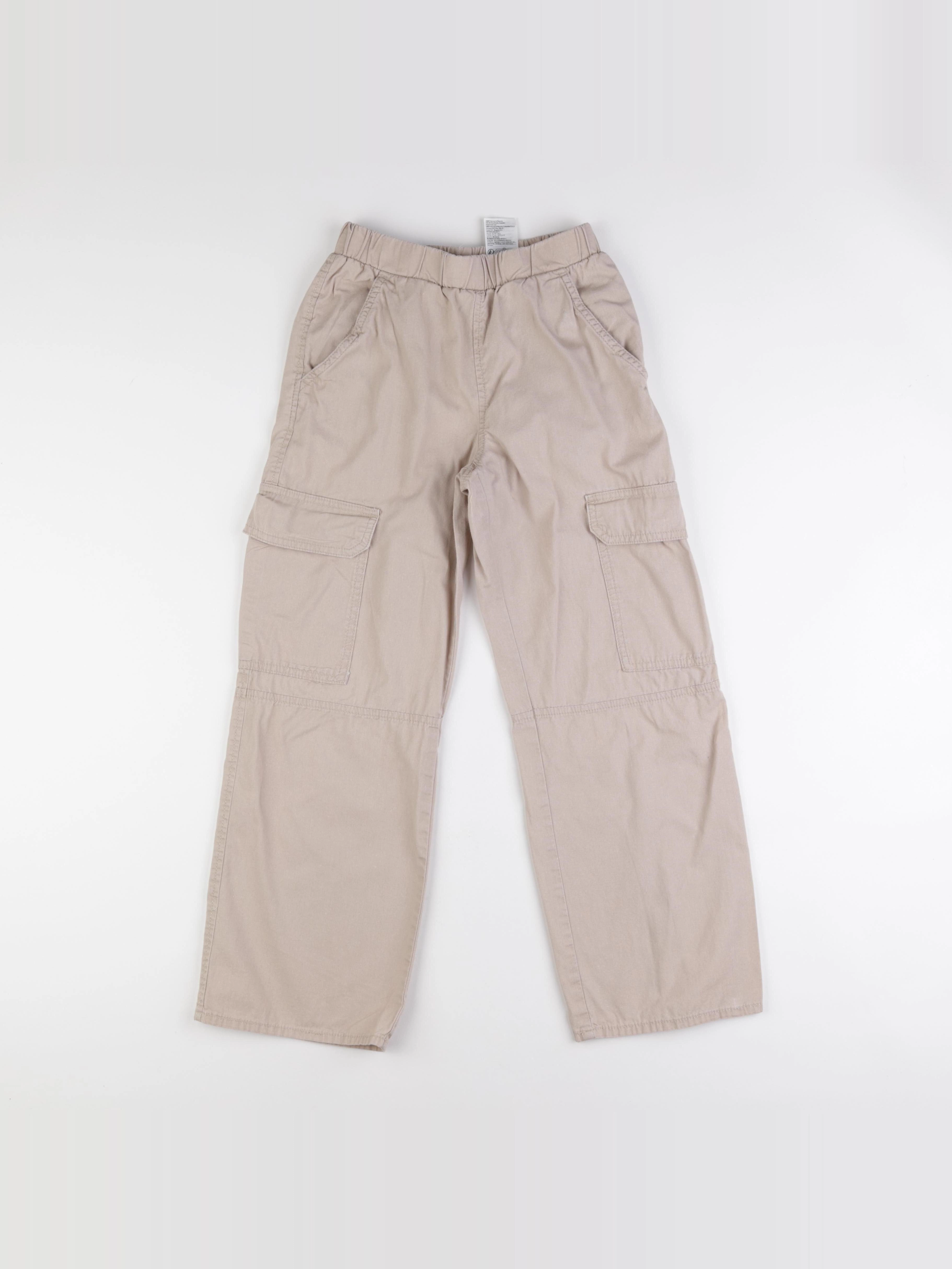 H&M - pantalon beige - 9/10 ans