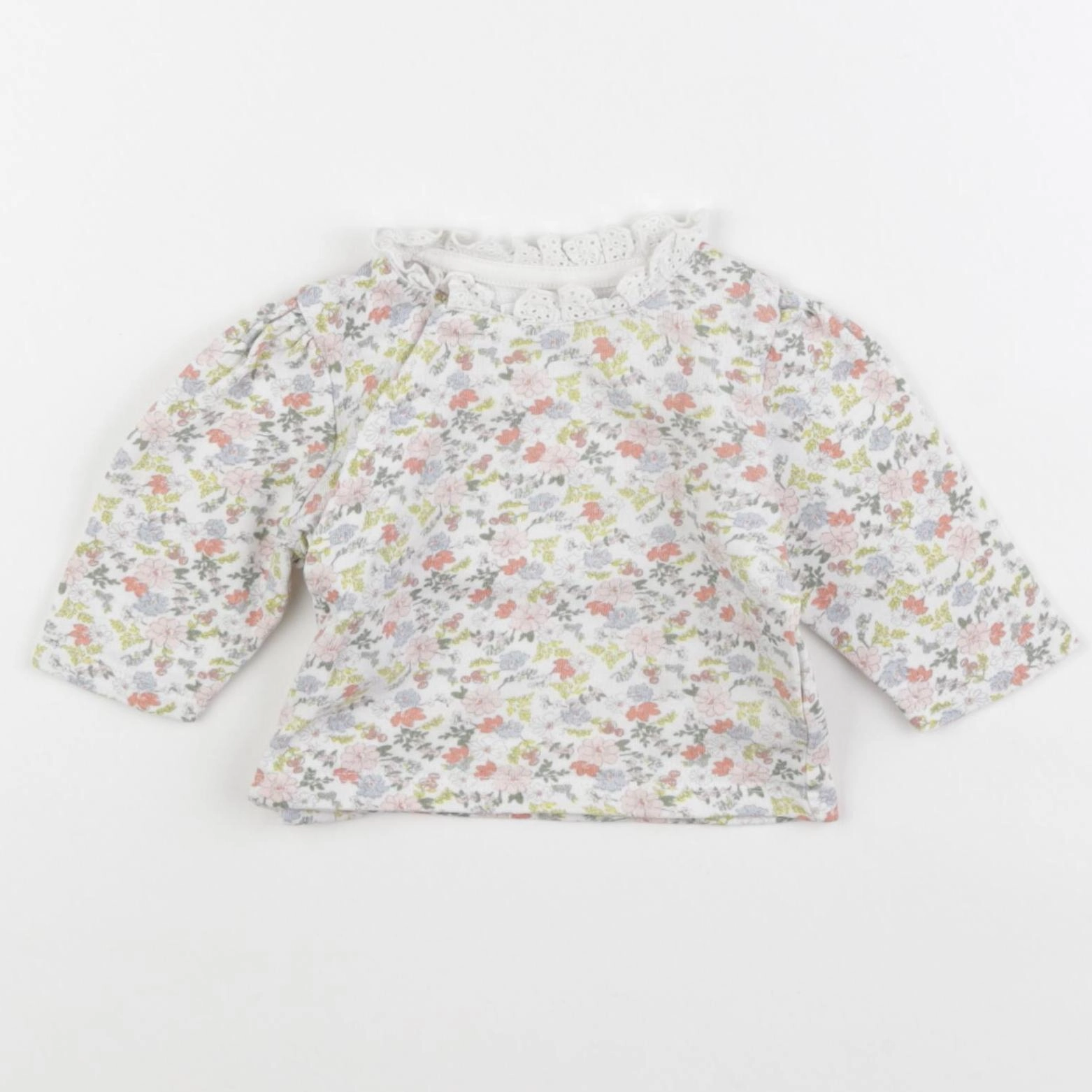 Vertbaudet - sweat multicolore - 1 mois