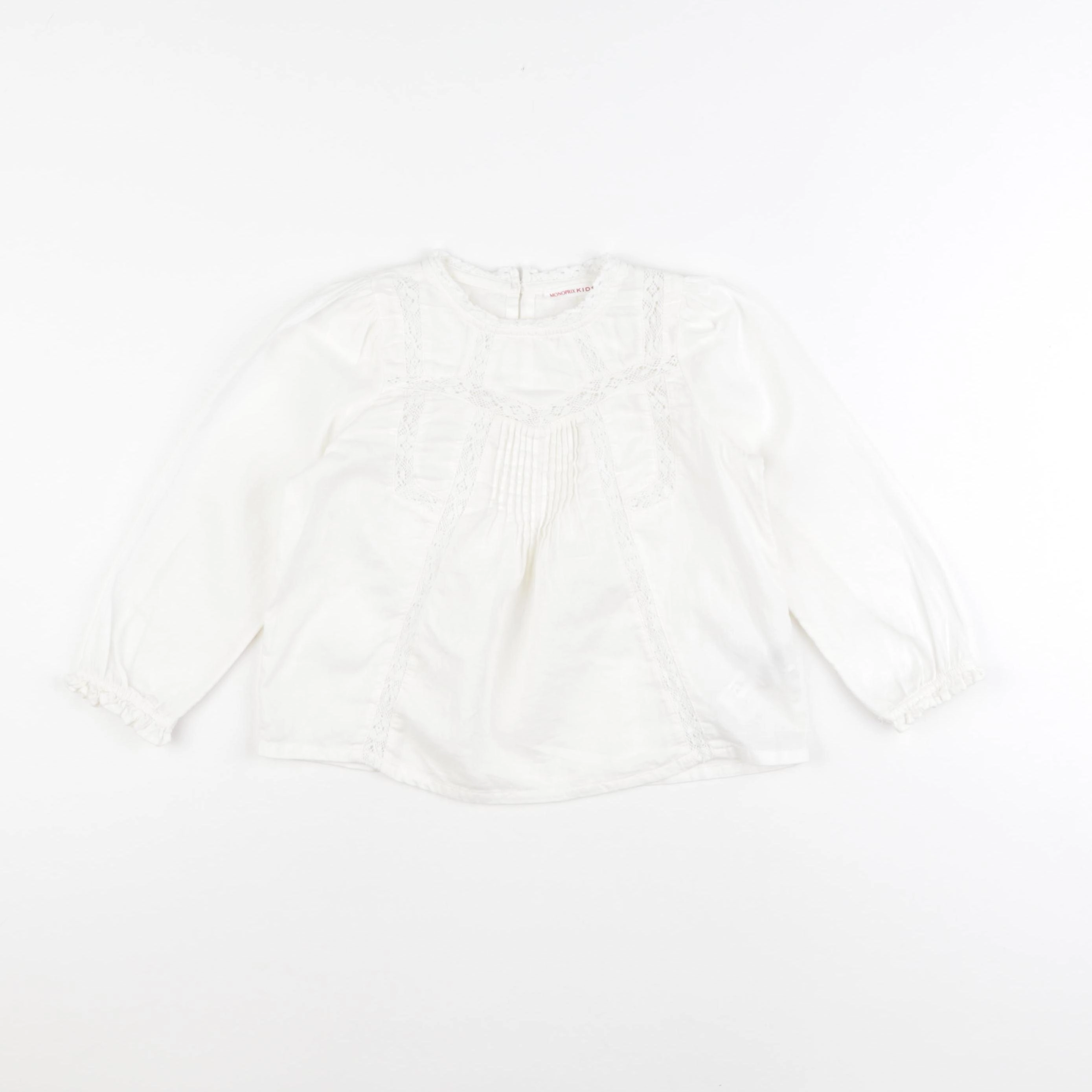 Monoprix - blouse beige - 3 ans