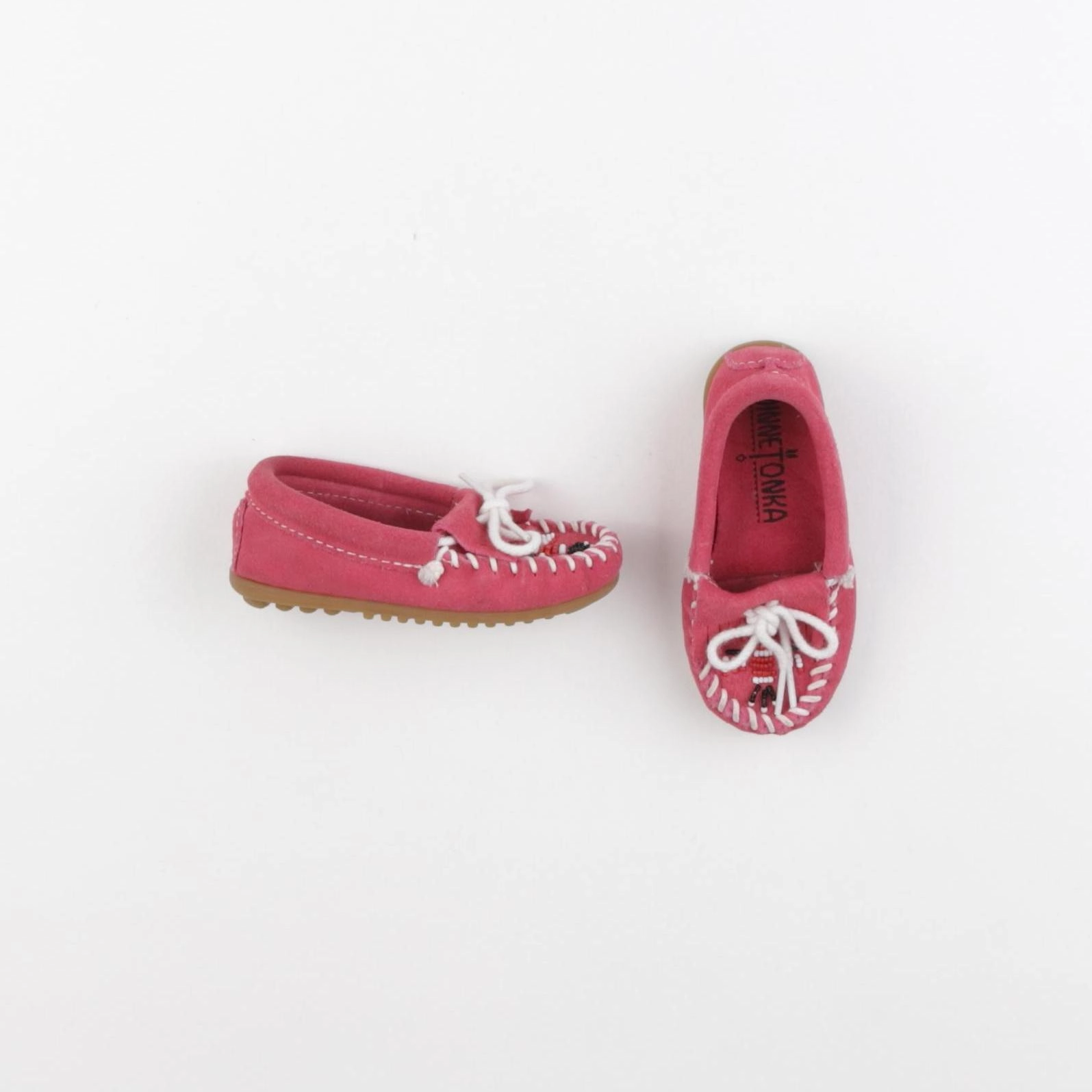 Minnetonka - mocassins rose - pointure 24