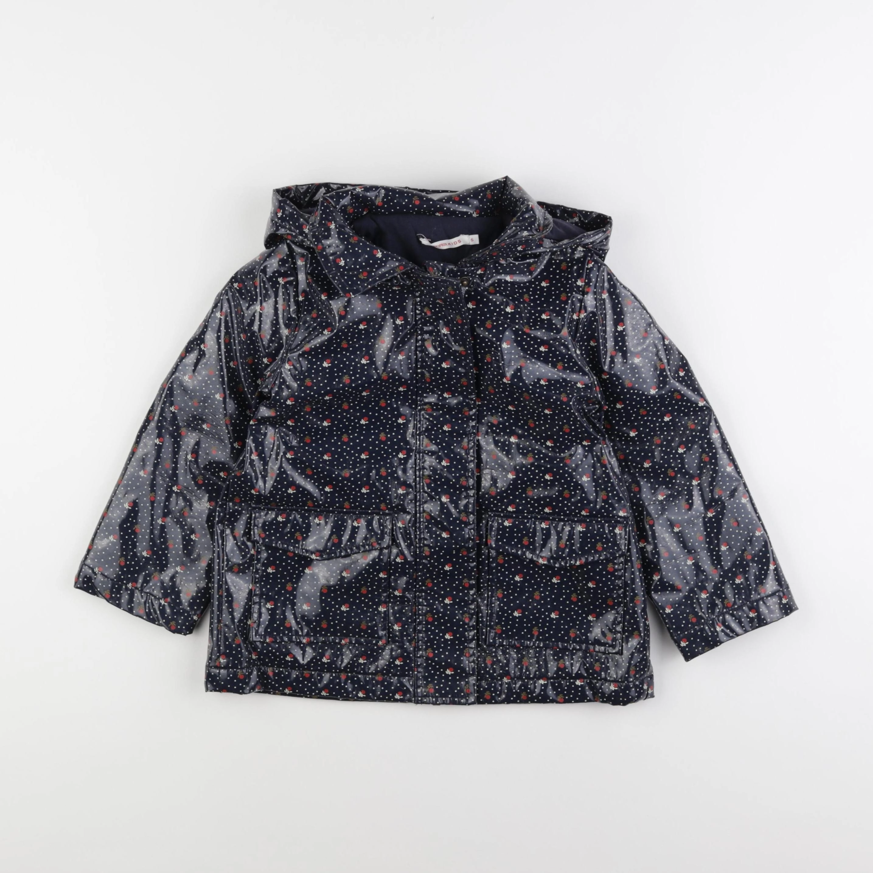 Monoprix - imperméable noir - 5 ans