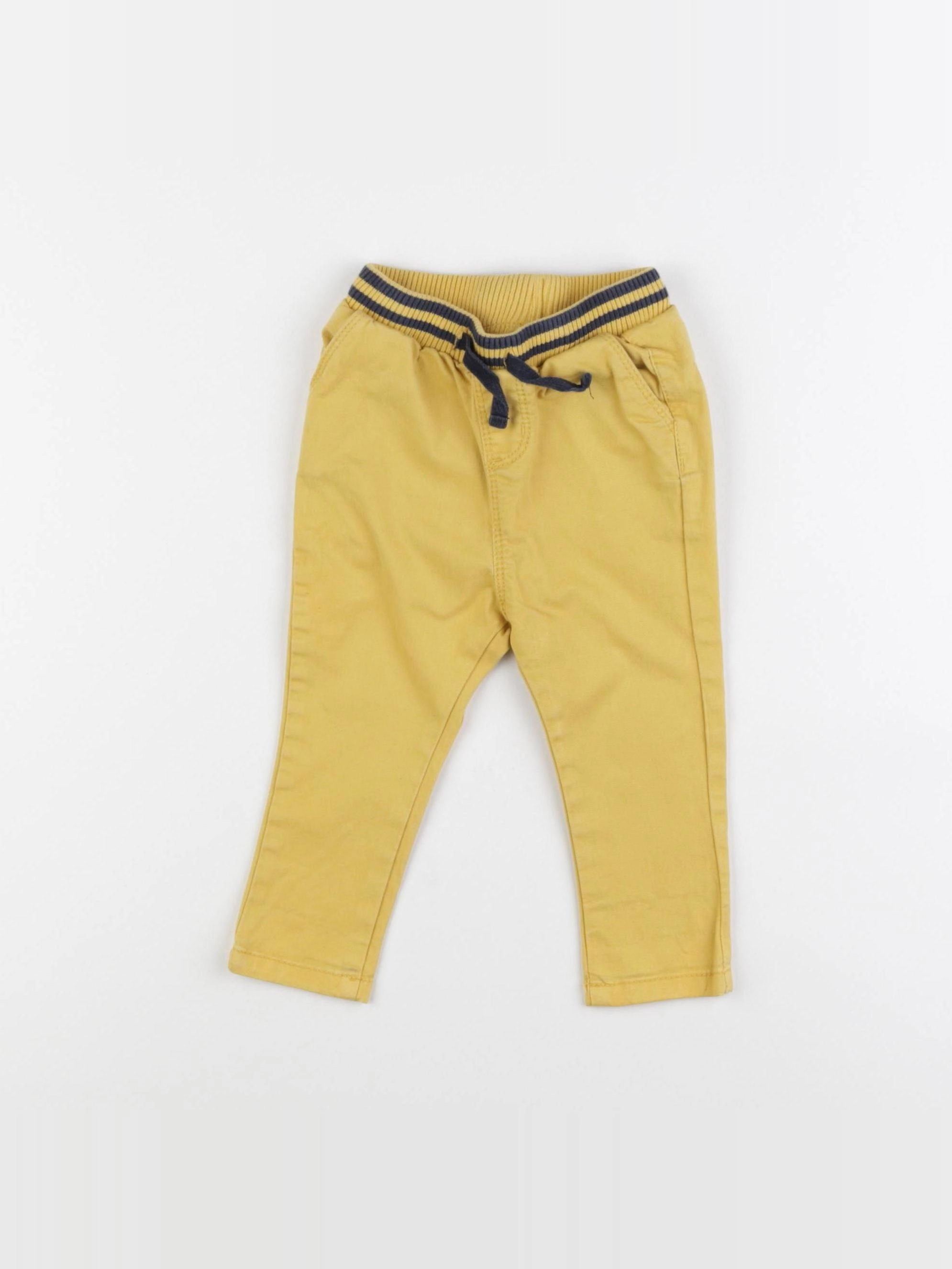 Tape à l'oeil - pantalon jaune - 9 mois