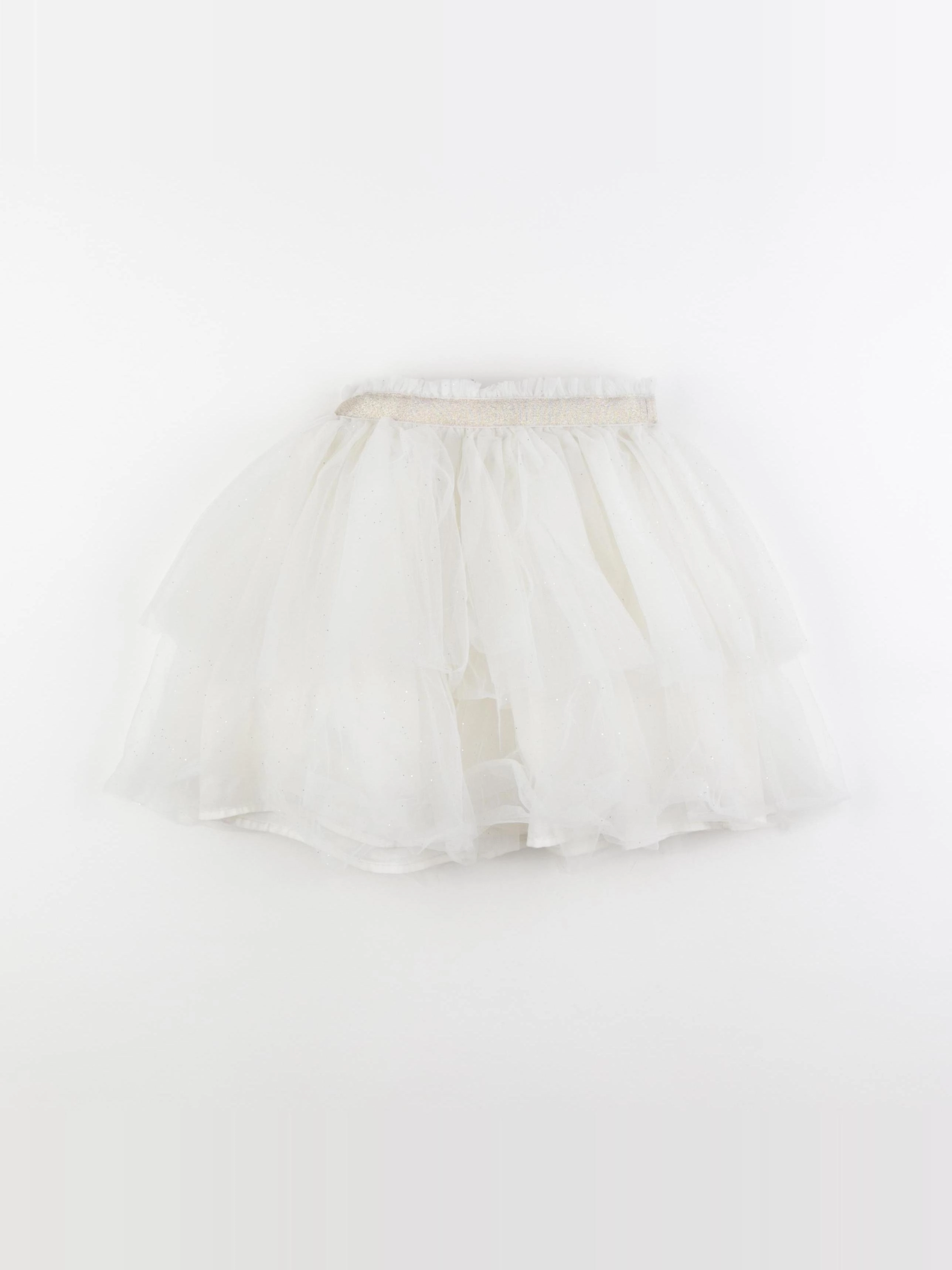 Tape à l'oeil - jupe blanc, or - 8 ans