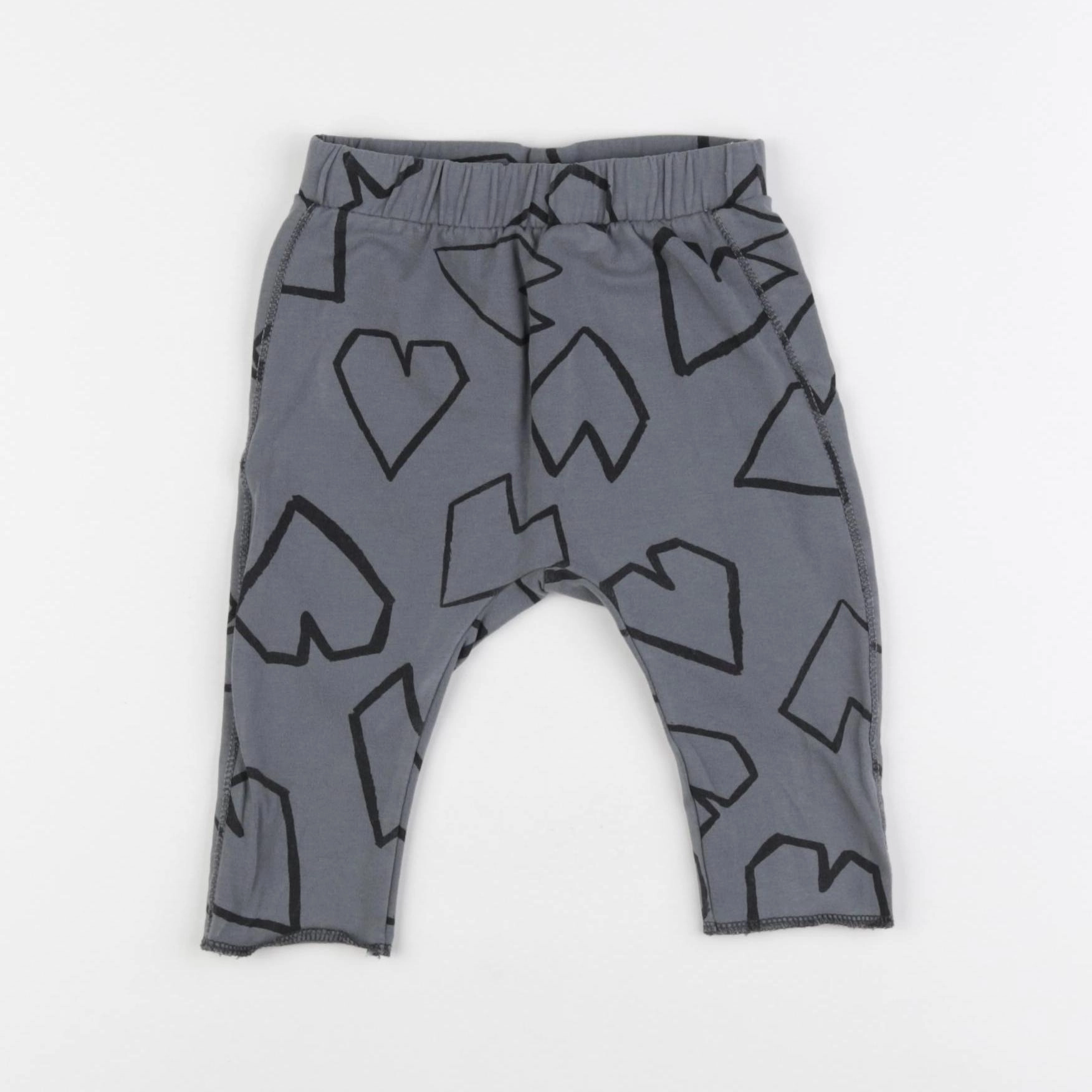 Zara - legging gris - 9/12 mois