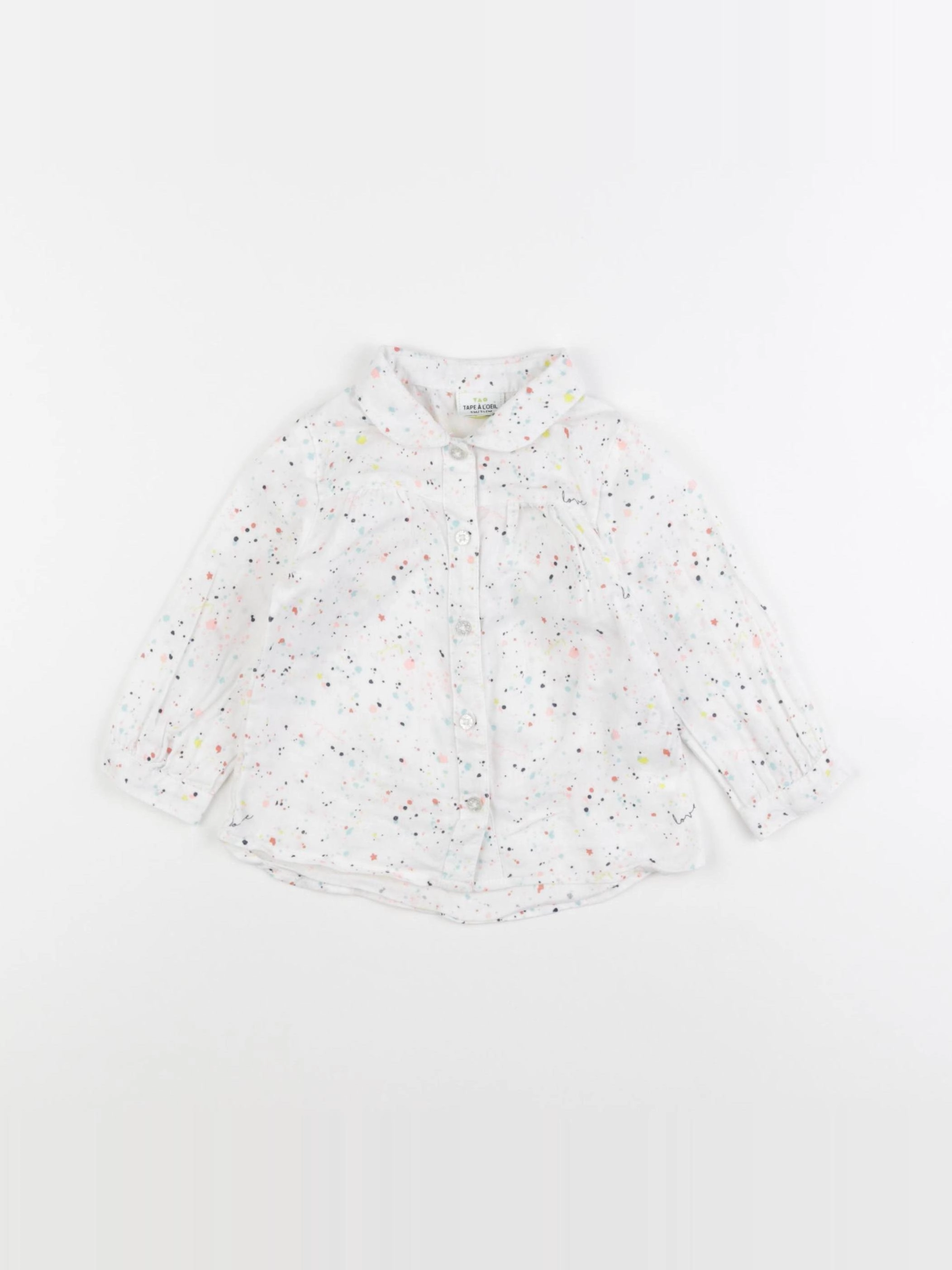 Tape à l'oeil - blouse multicolore - 9 mois