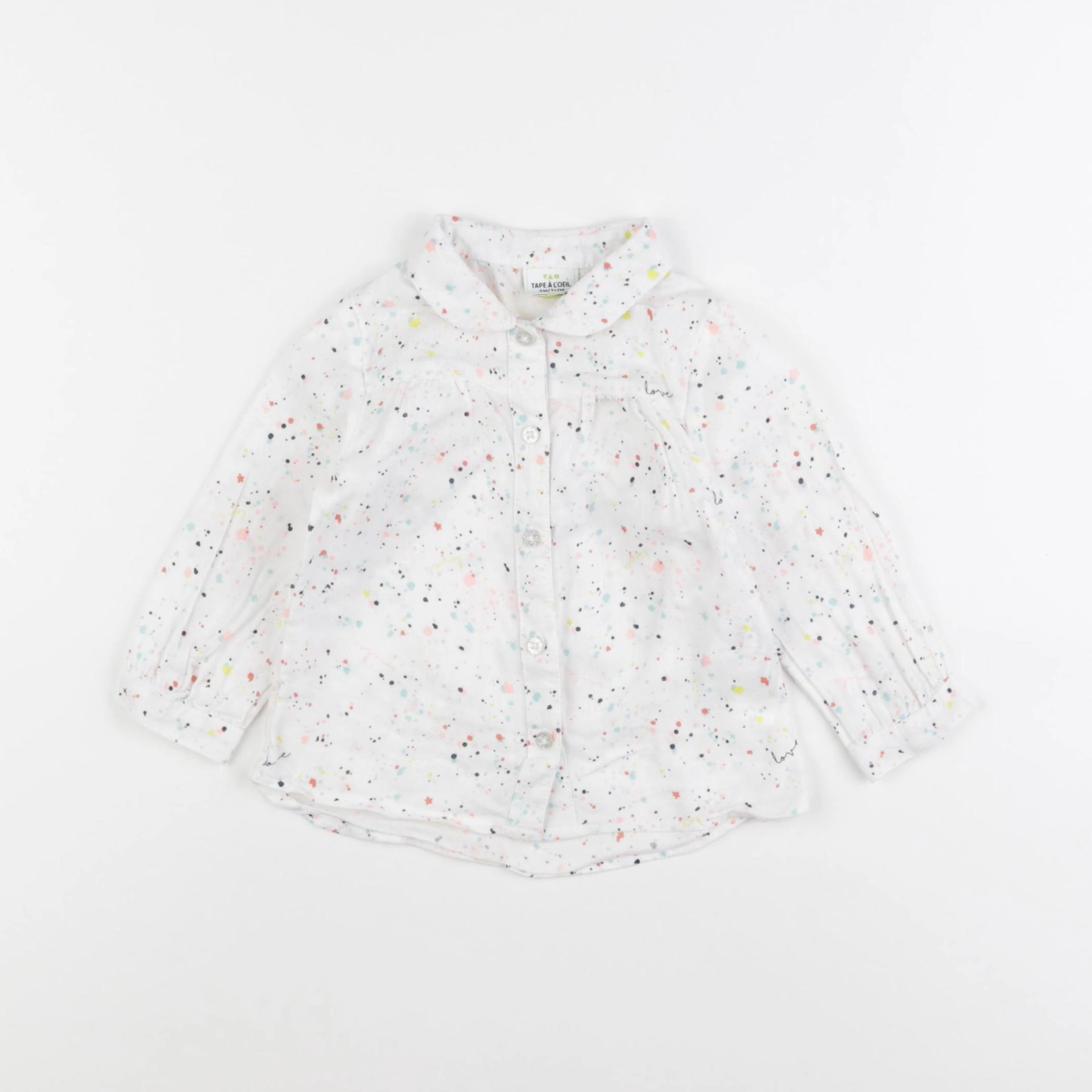 Tape à l'oeil - blouse multicolore - 9 mois