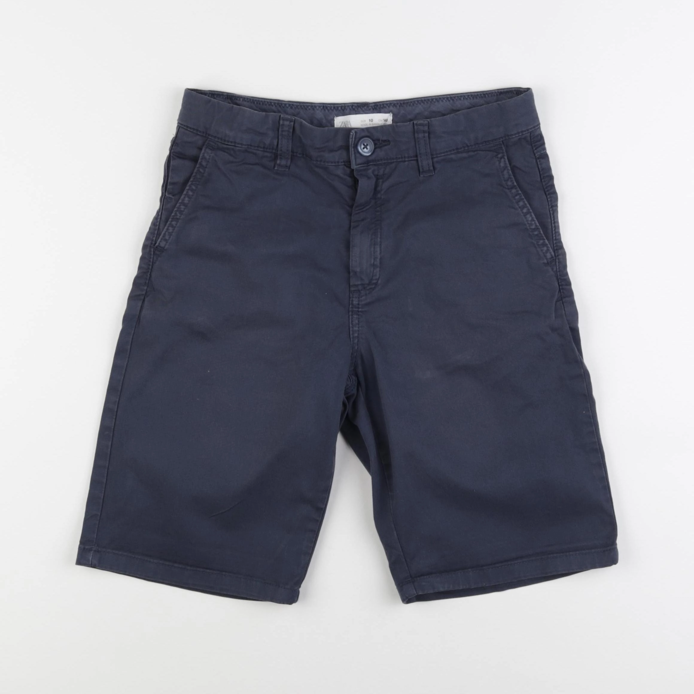 Zara - short bleu - 10 ans