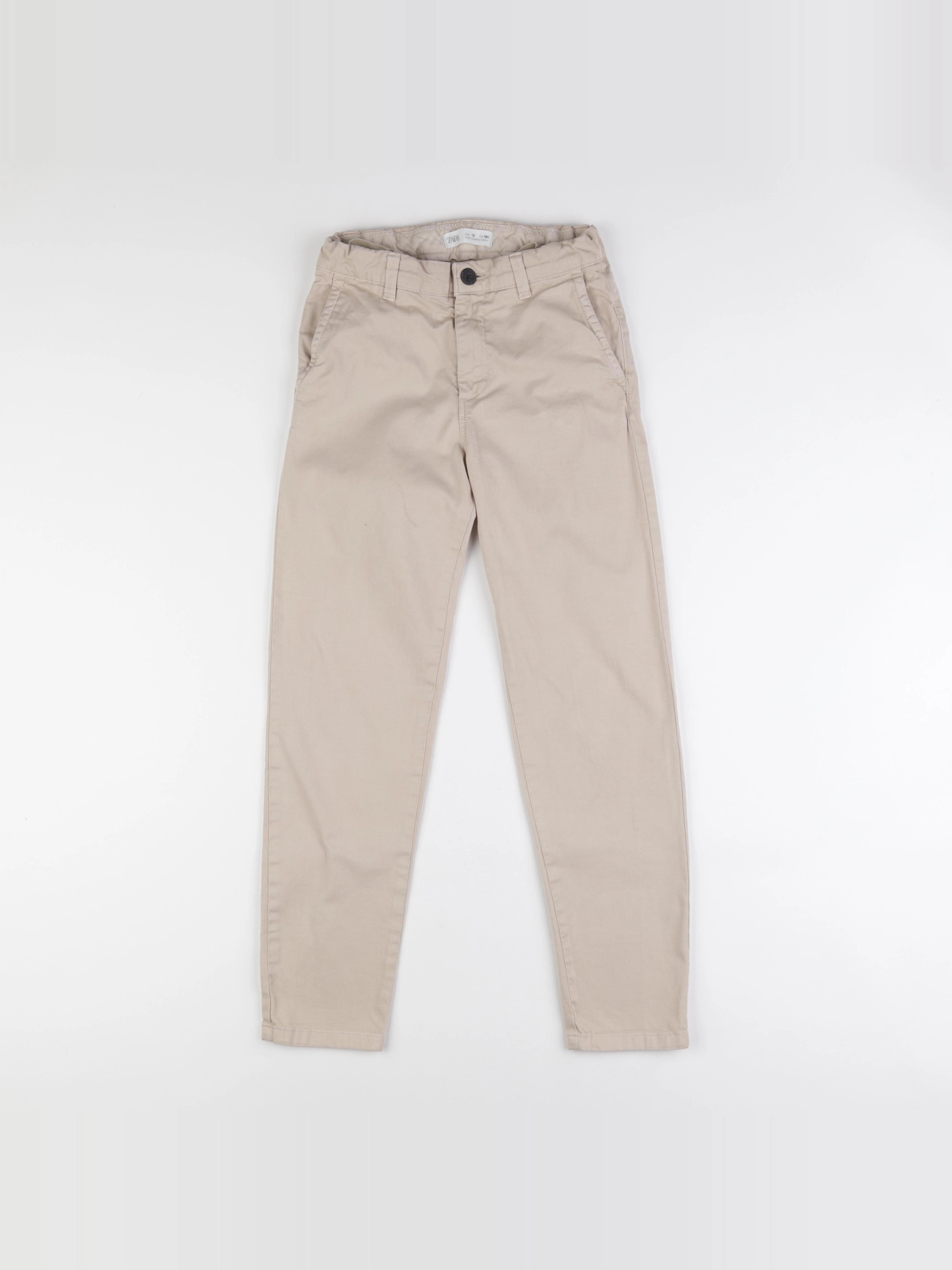 Zara - pantalon beige - 10 ans