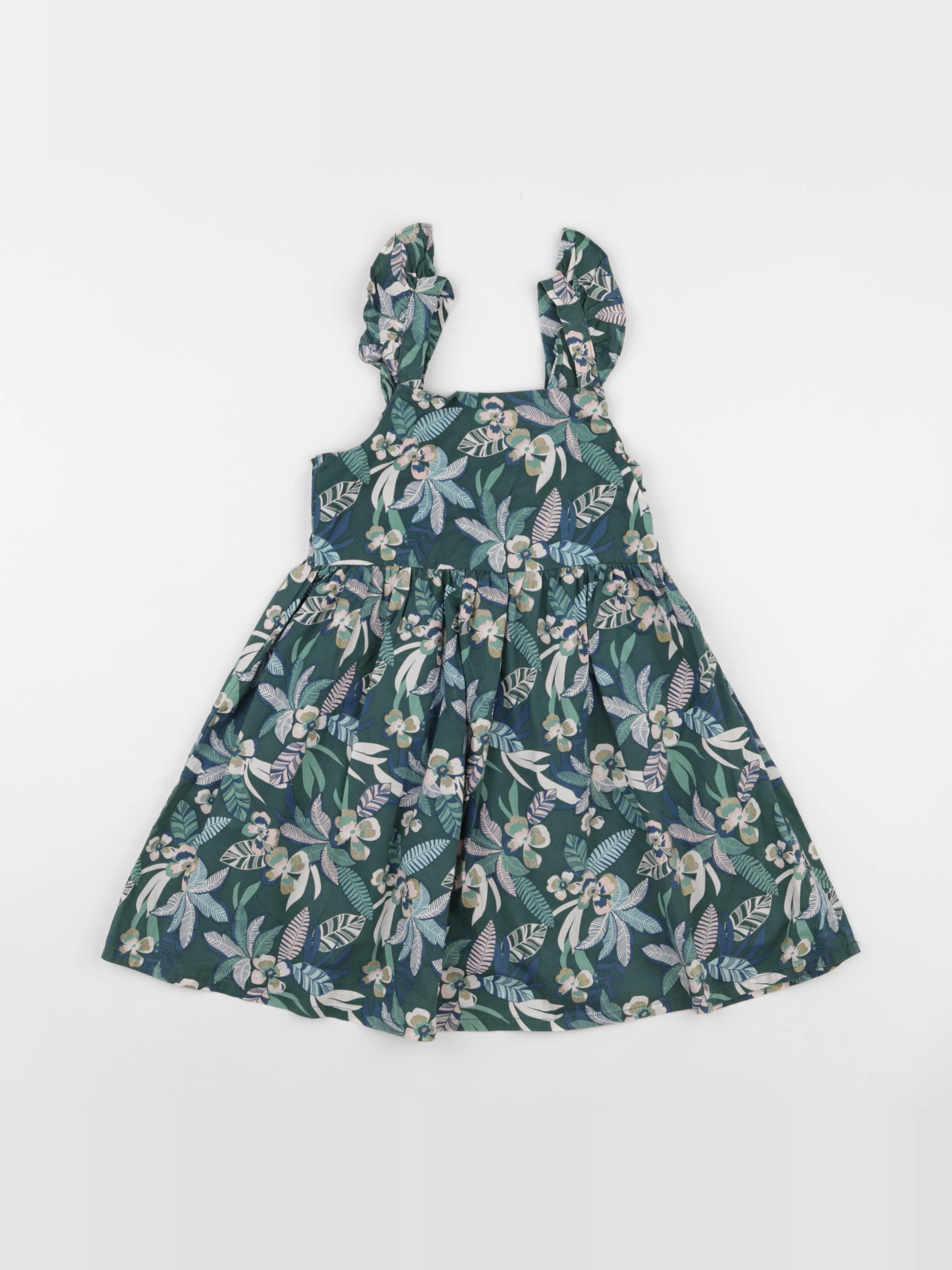 Vertbaudet - robe multicolore - 6 ans