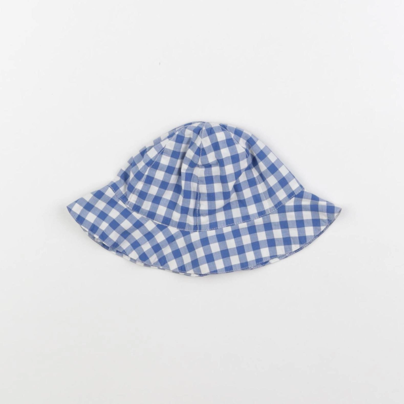 Petit Bateau - chapeau blanc, bleu - 12/18 mois
