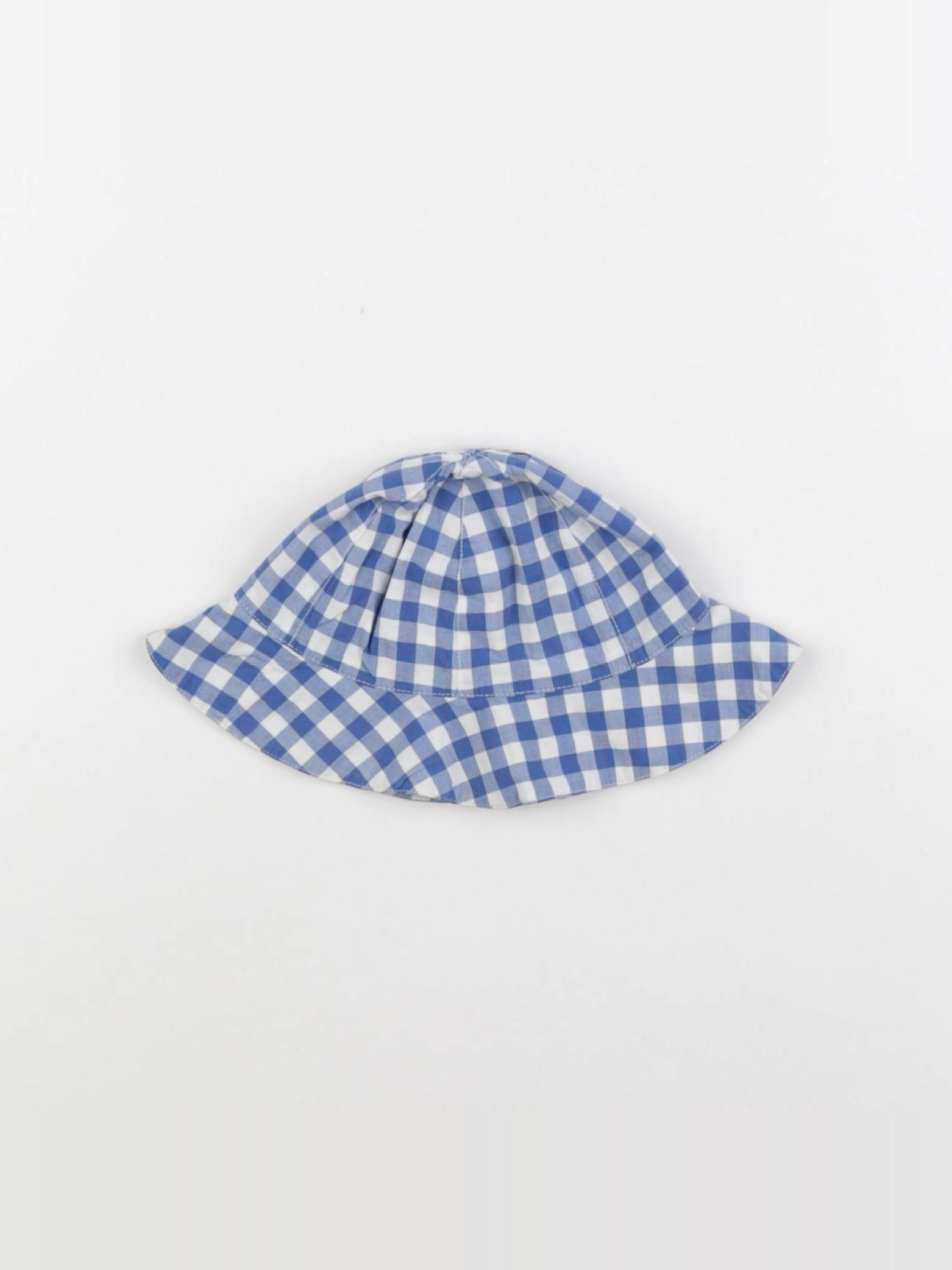 Petit Bateau - chapeau blanc, bleu - 12/18 mois