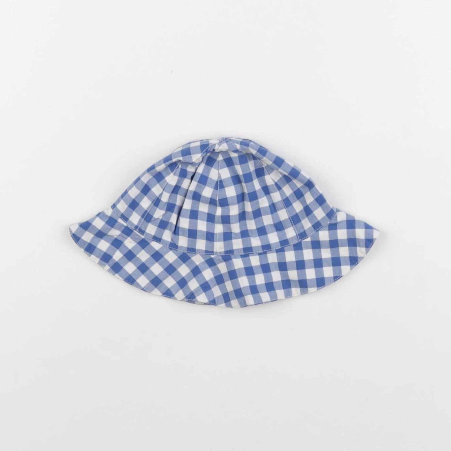 Petit Bateau - chapeau blanc, bleu - 12/18 mois