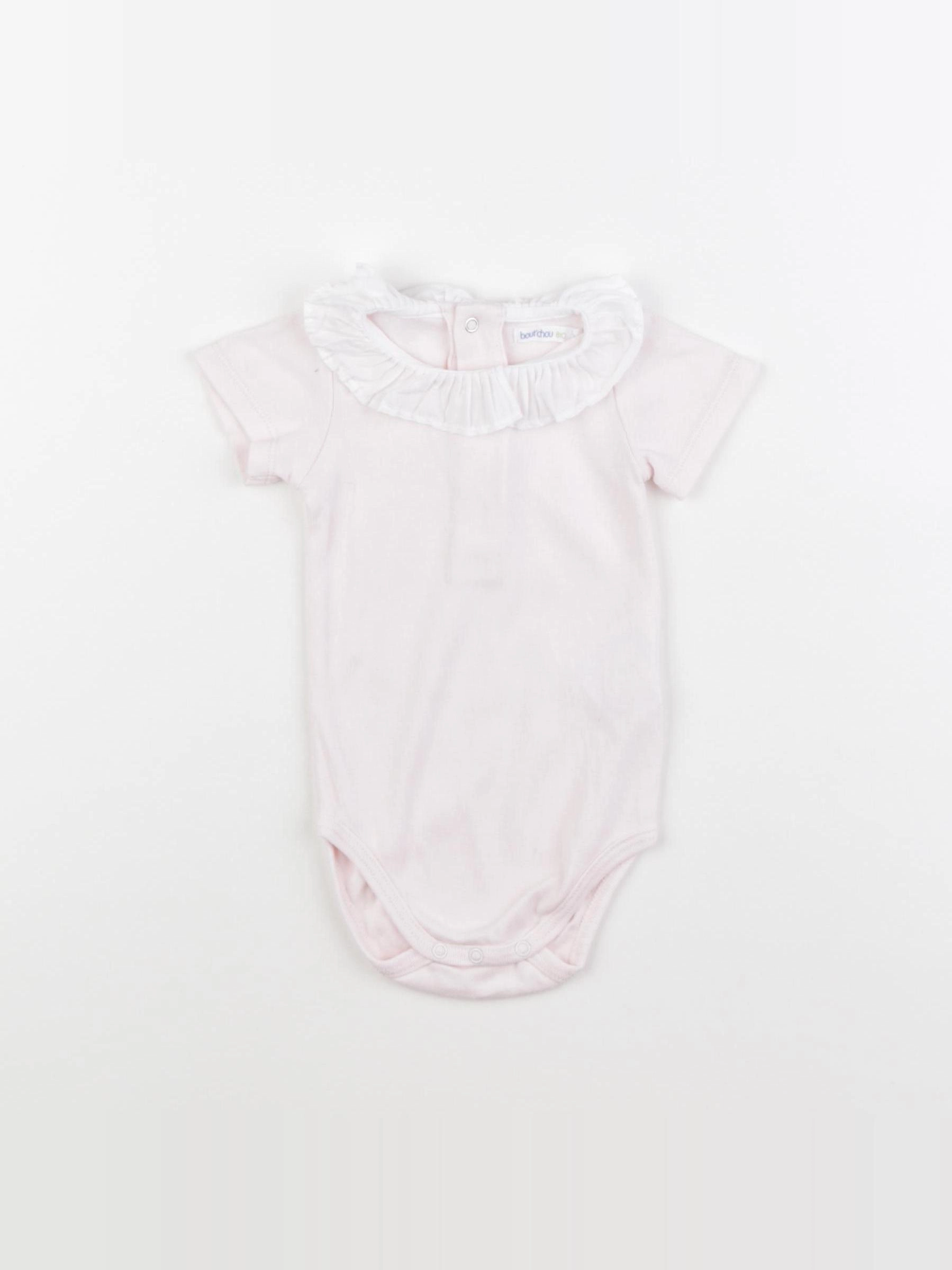 Boutchou - body à col rose - 6 mois