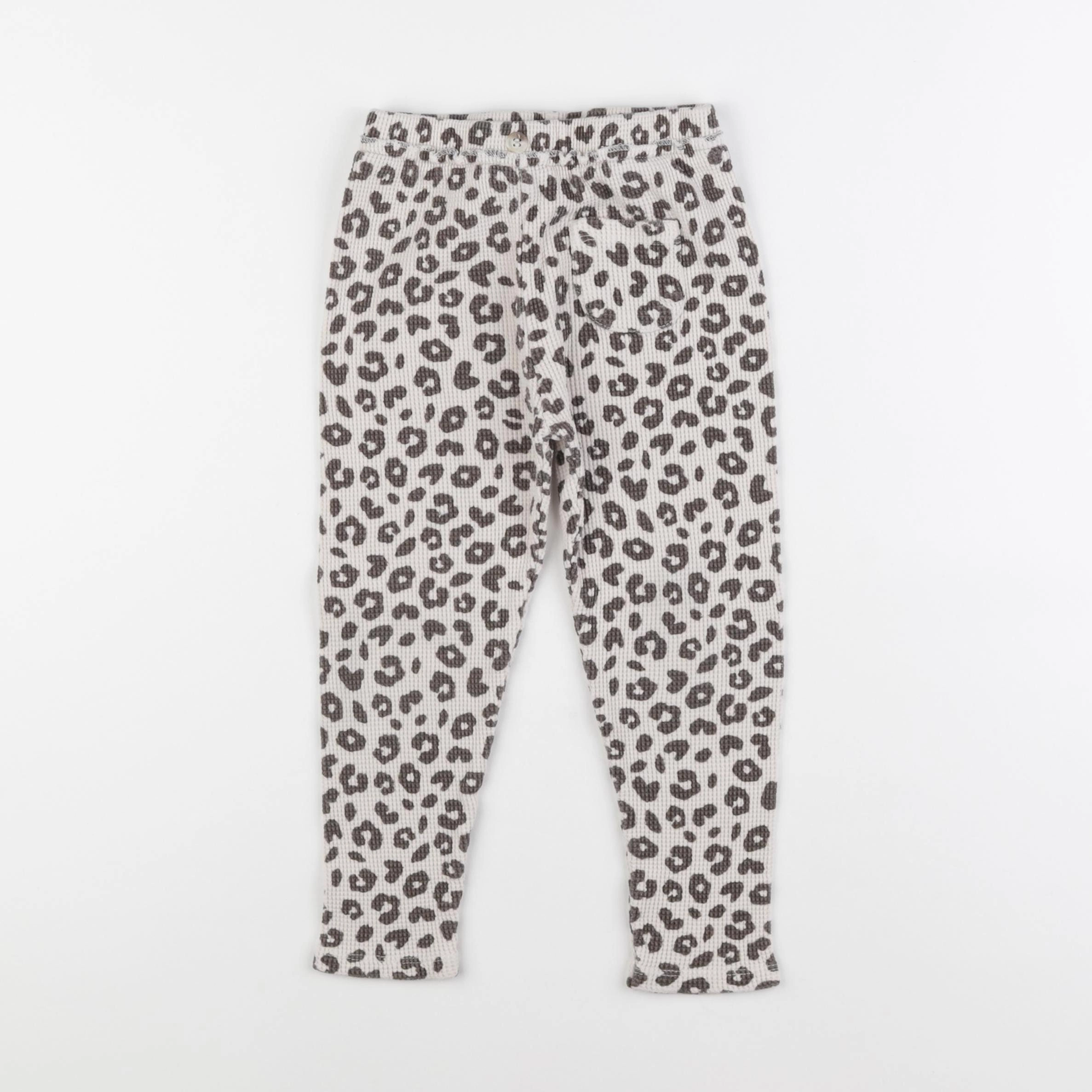 Zara - pantalon beige, marron - 3/4 ans