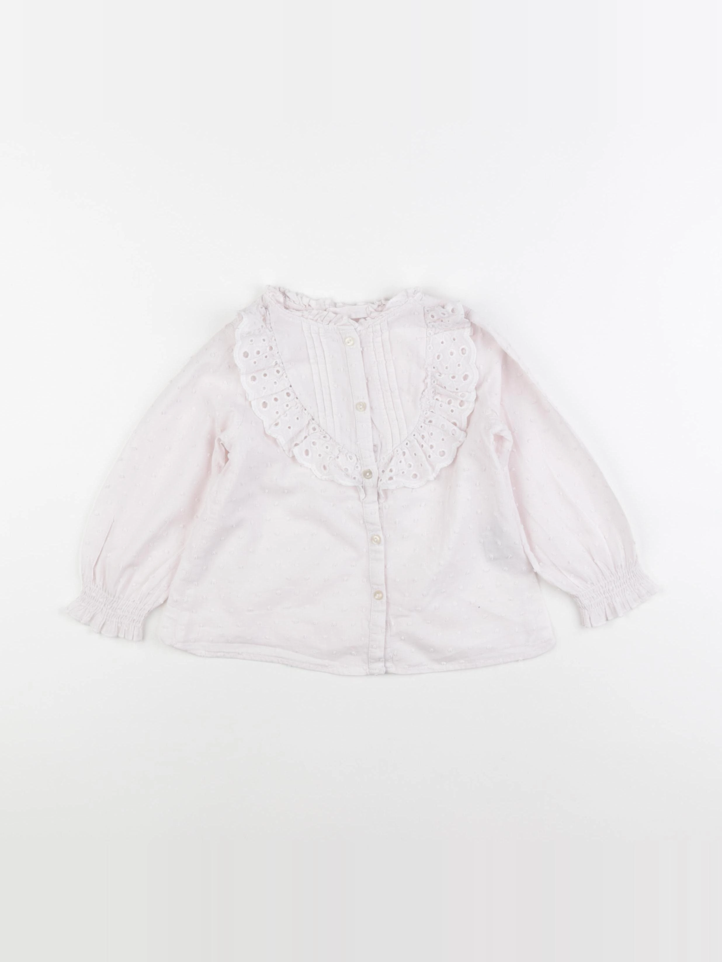 Zara - blouse beige - 2/3 ans