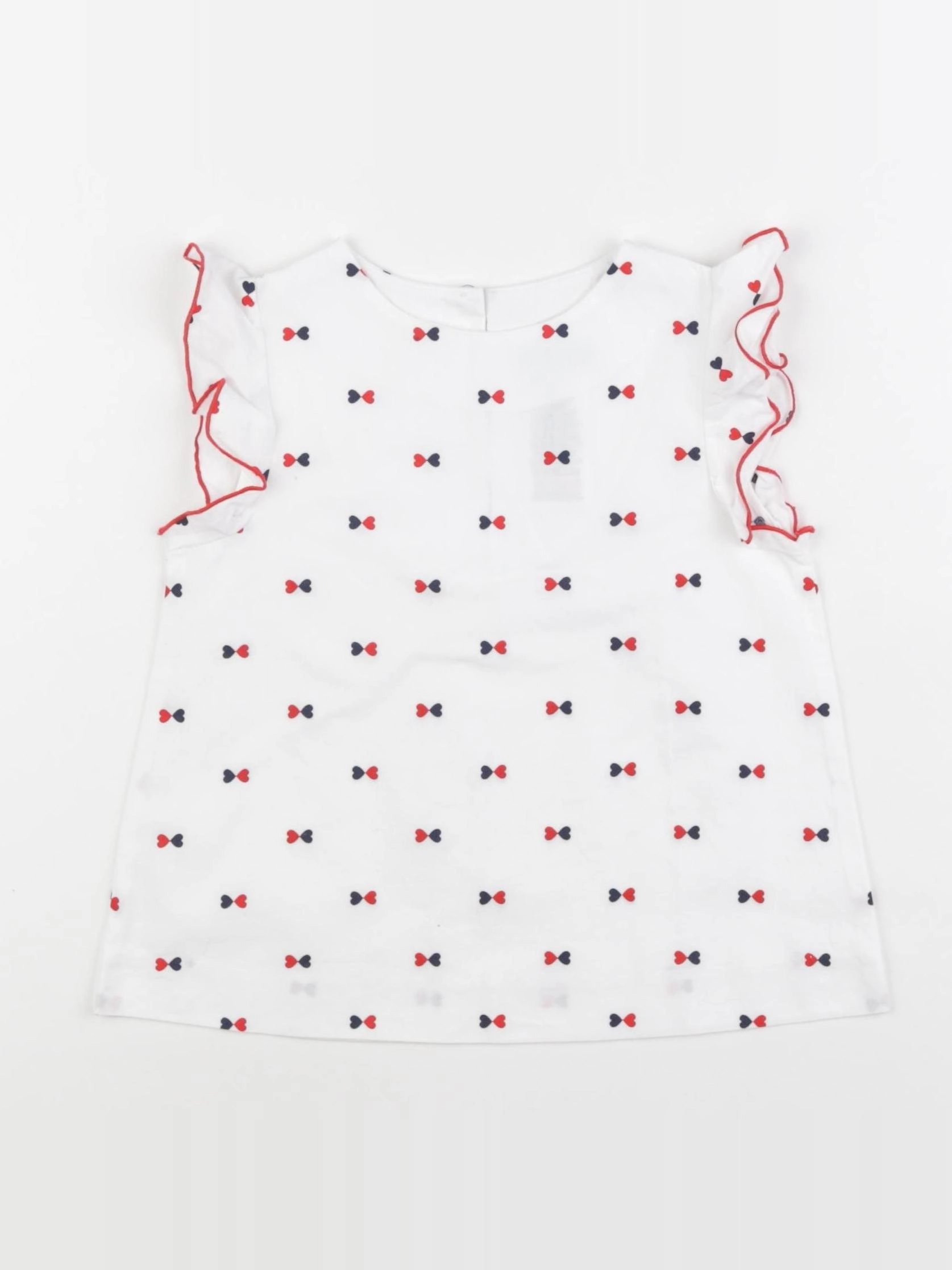 Jacadi - blouse blanc - 4 ans