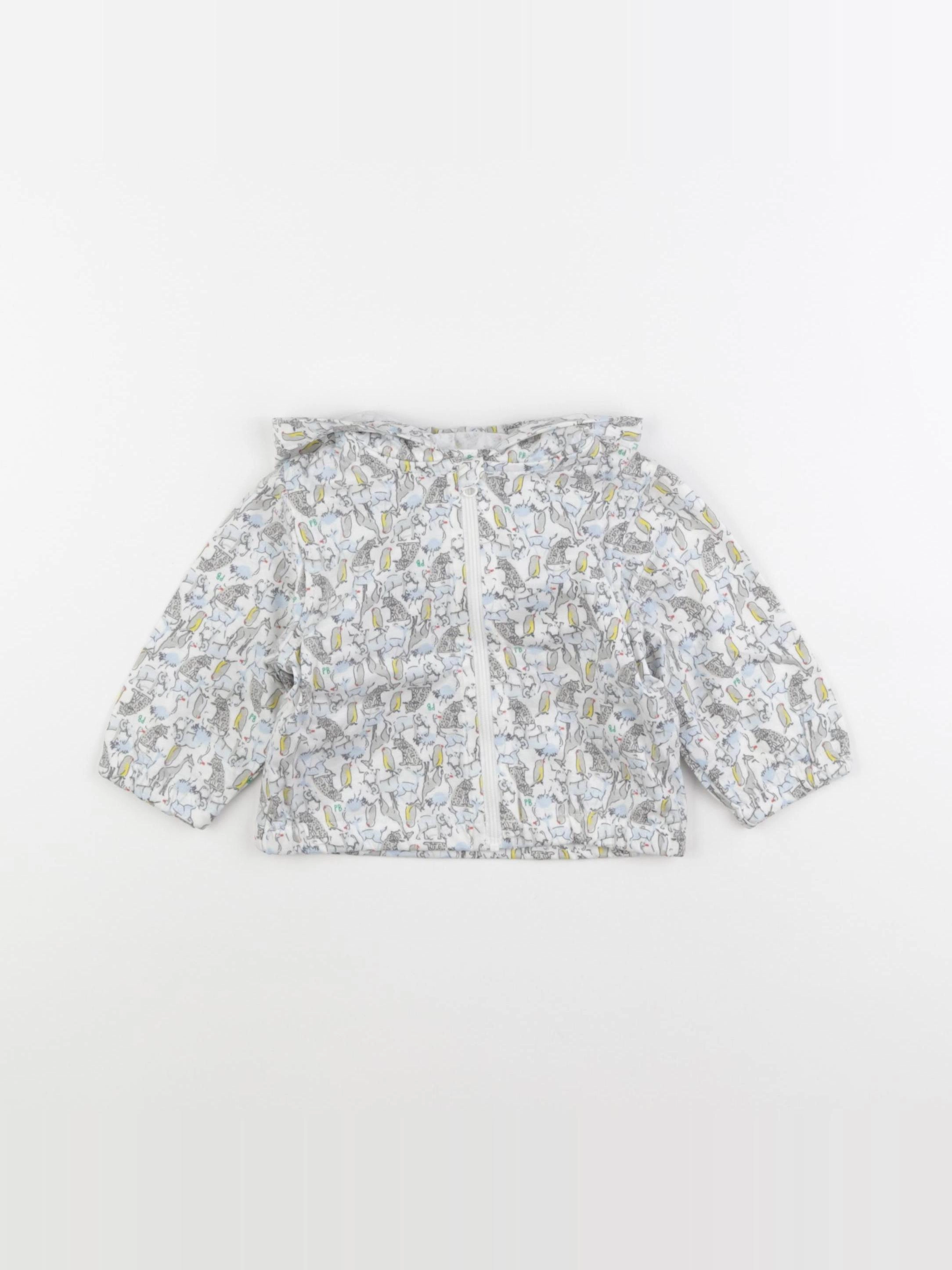 Petit Bateau - coupe-vent multicolore - 6 mois
