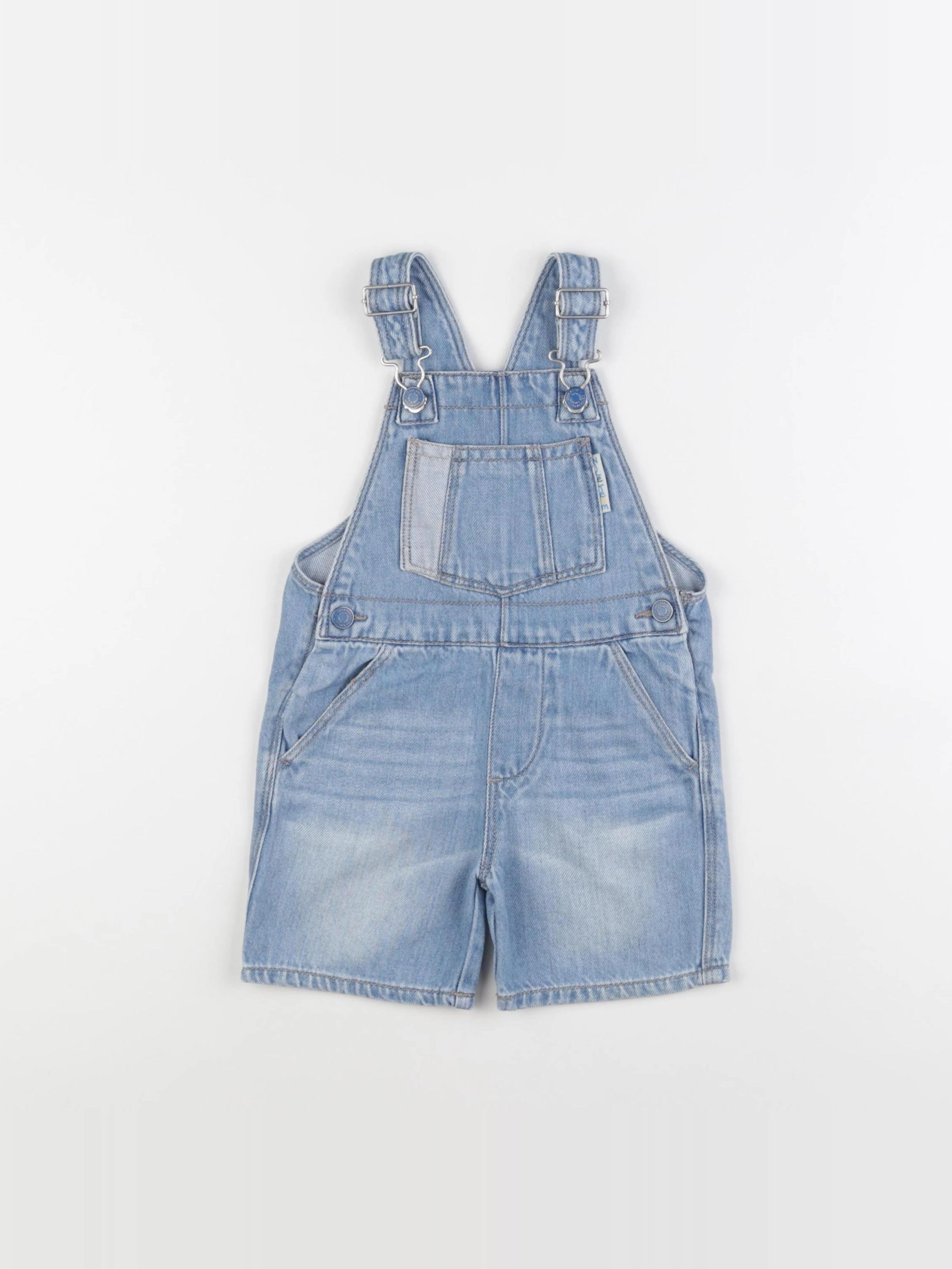 Zara - salopette bleu - 12/18 mois