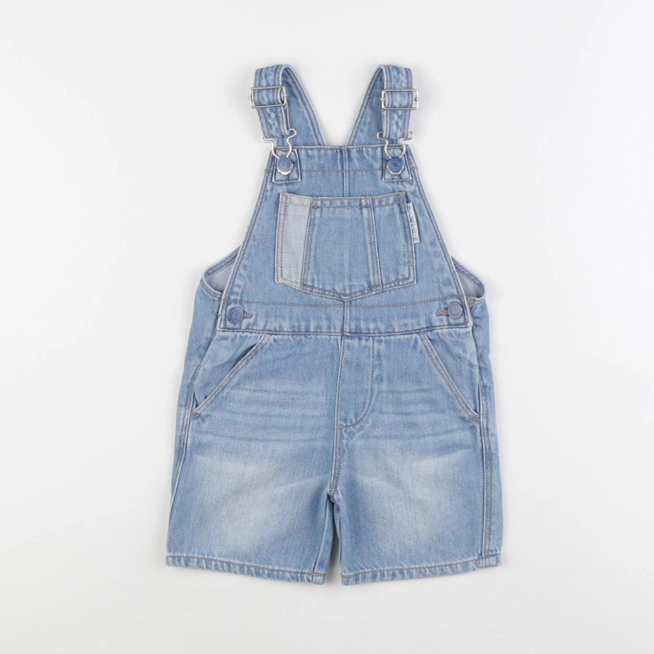 Zara - salopette bleu - 12/18 mois
