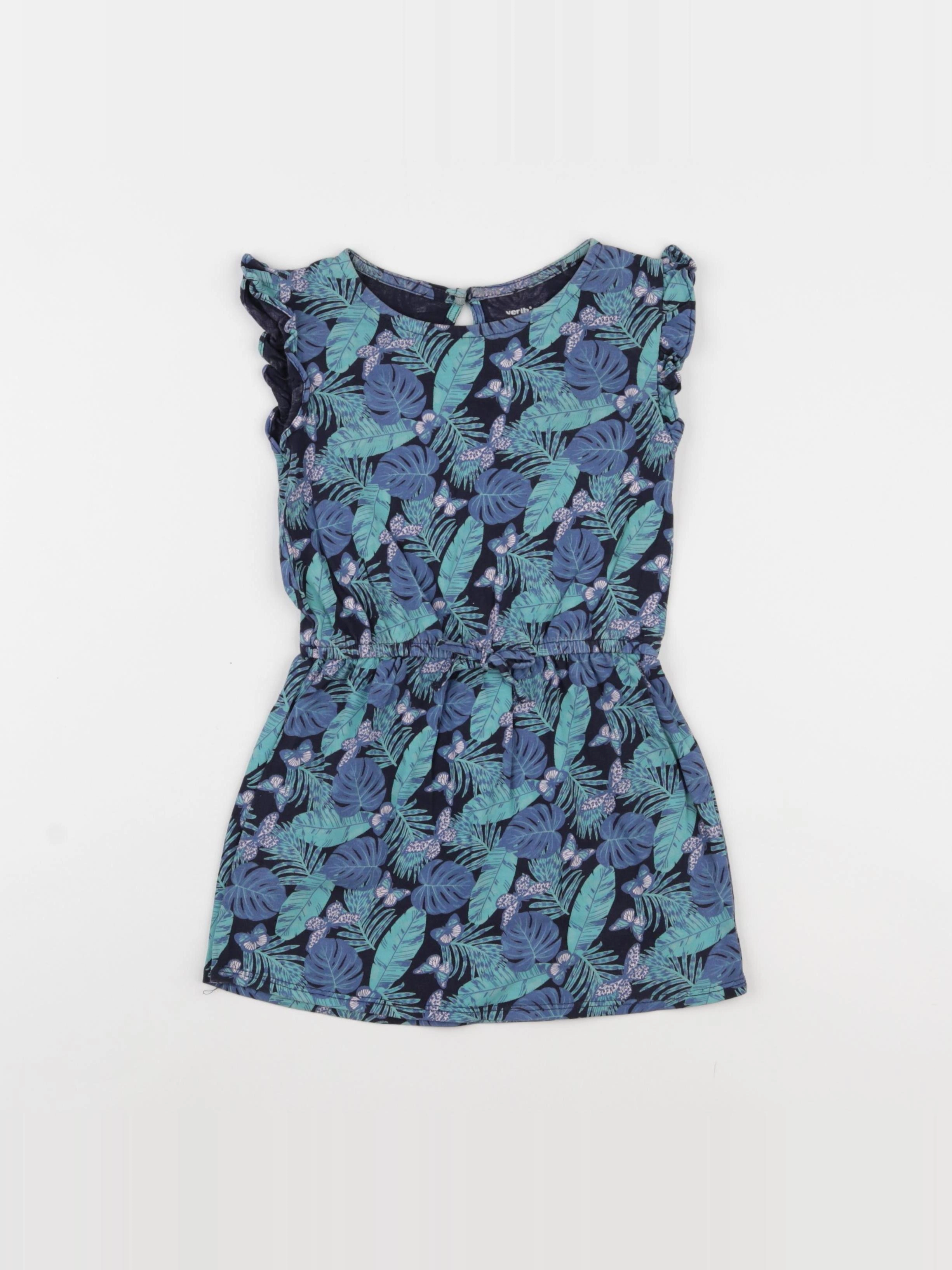 Vertbaudet - robe vert - 3 ans