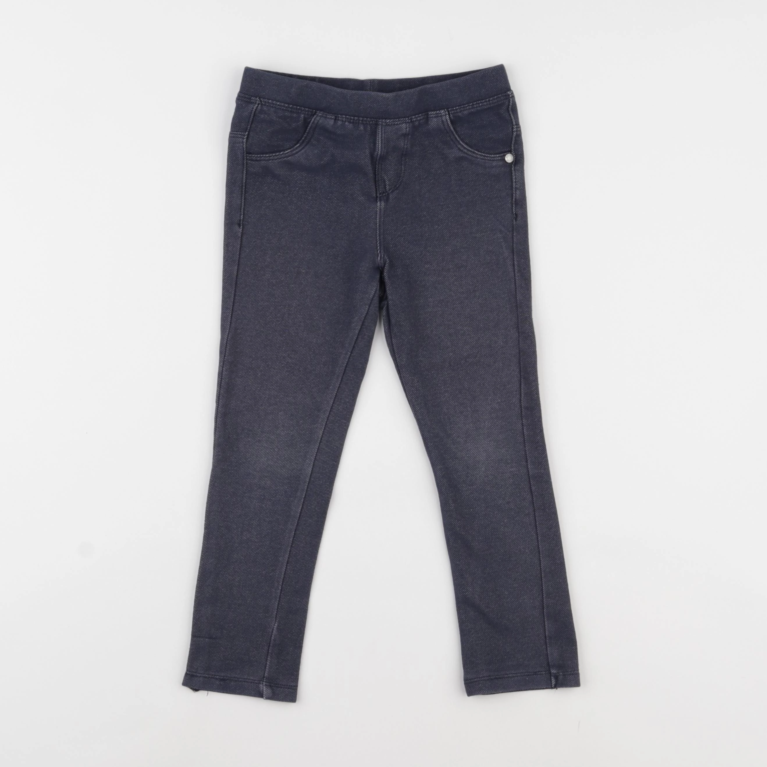 Vertbaudet - jegging bleu - 36 mois