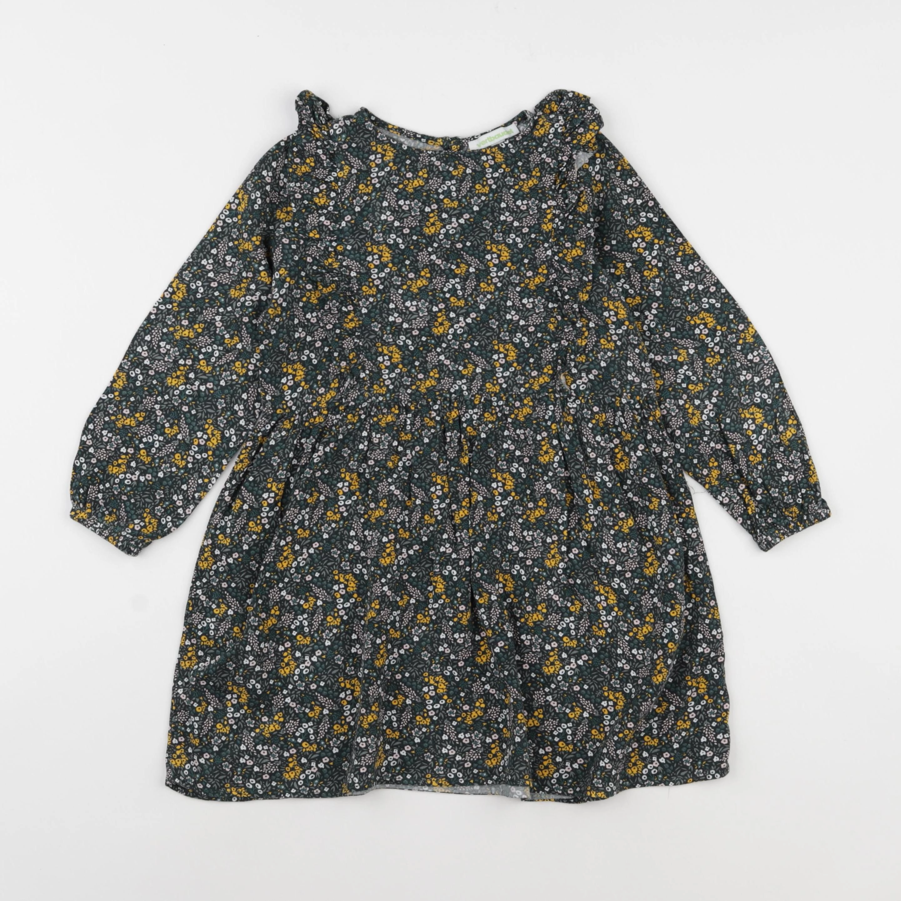 Vertbaudet - robe multicolore - 5 ans