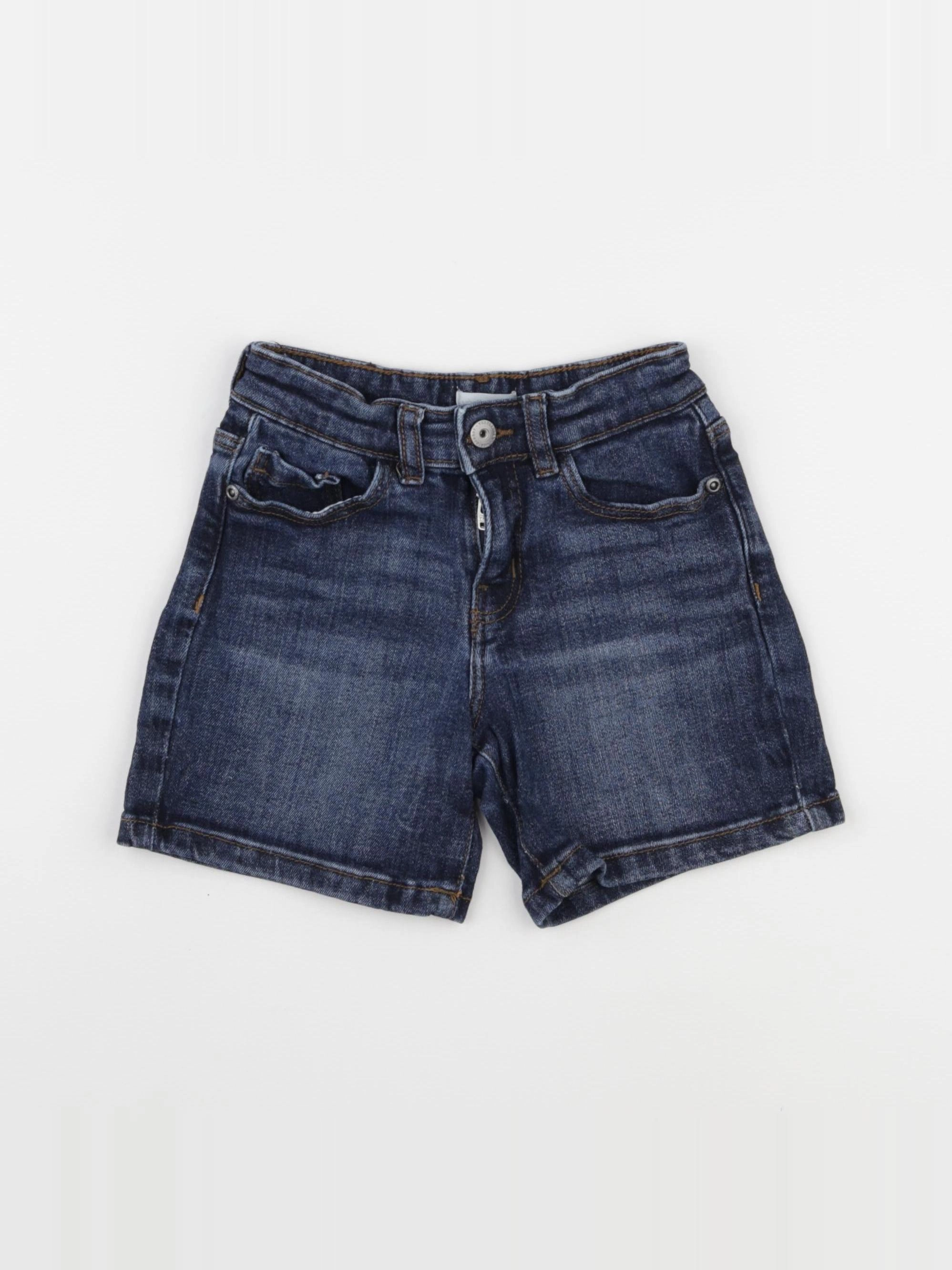 Vertbaudet - short bleu - 6 ans