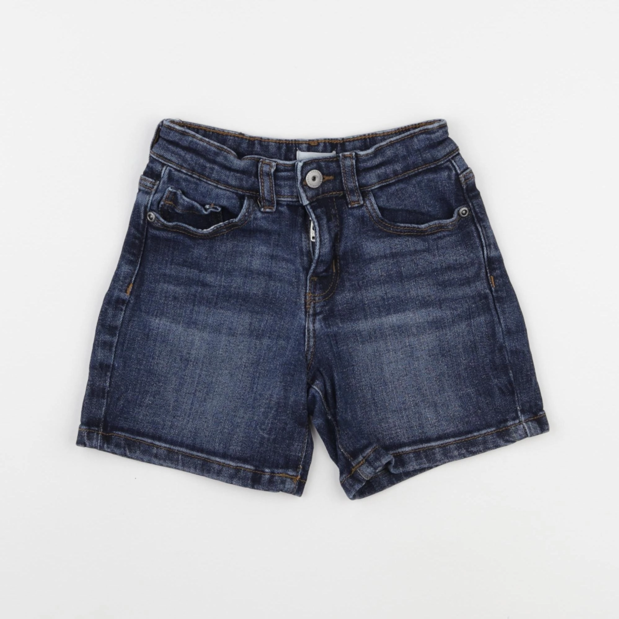 Vertbaudet - short bleu - 6 ans