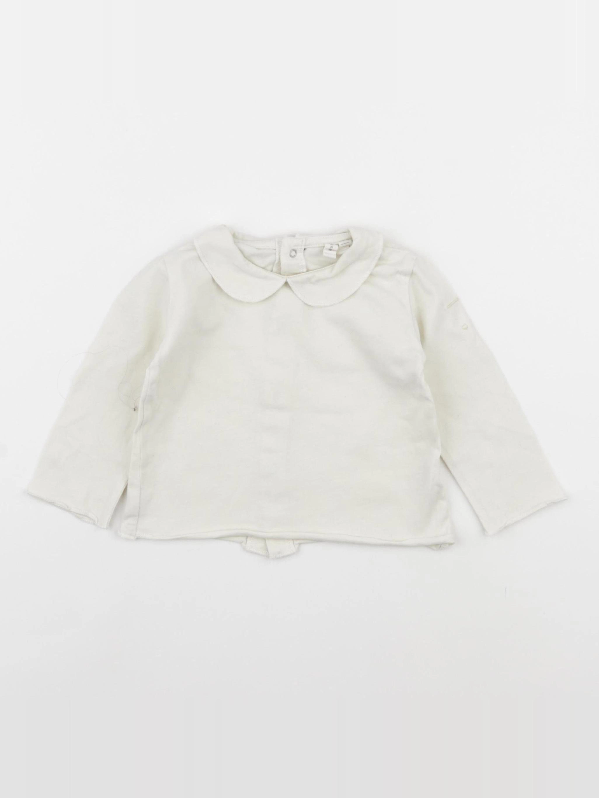 Gray Label - tee-shirt beige - 6/9 mois