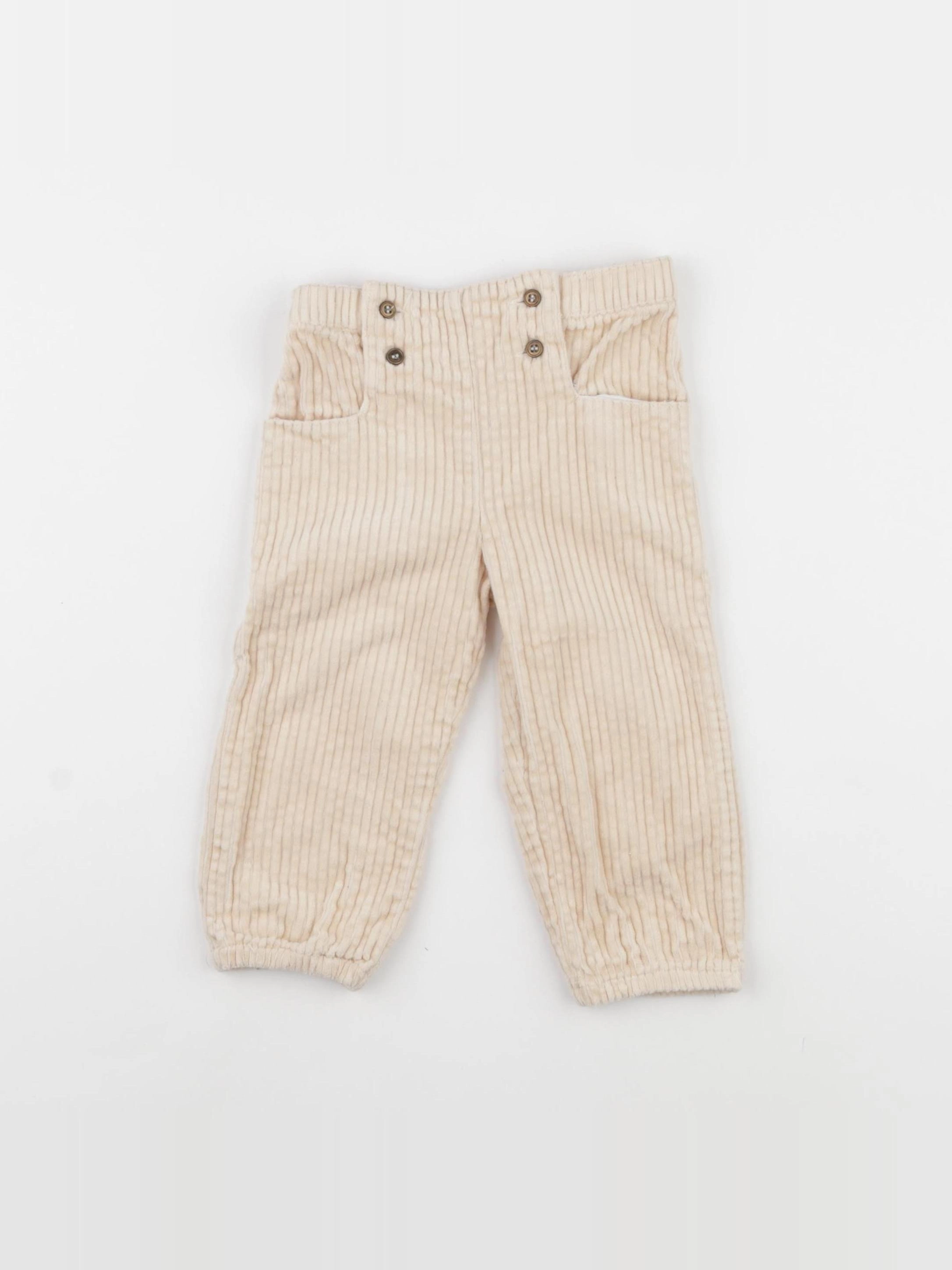 Boutchou - pantalon beige - 12 mois