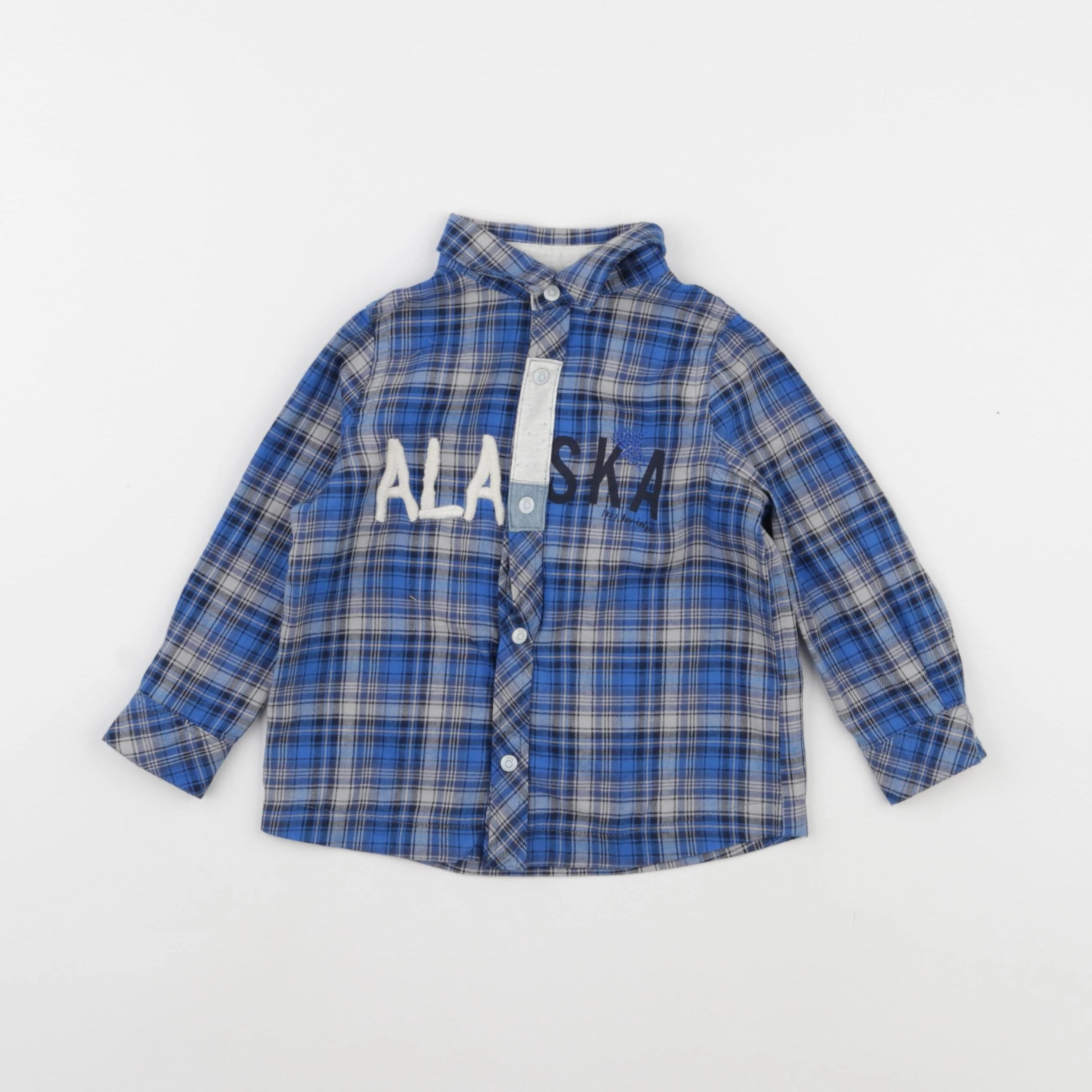 IKKS - chemise bleu - 18 mois