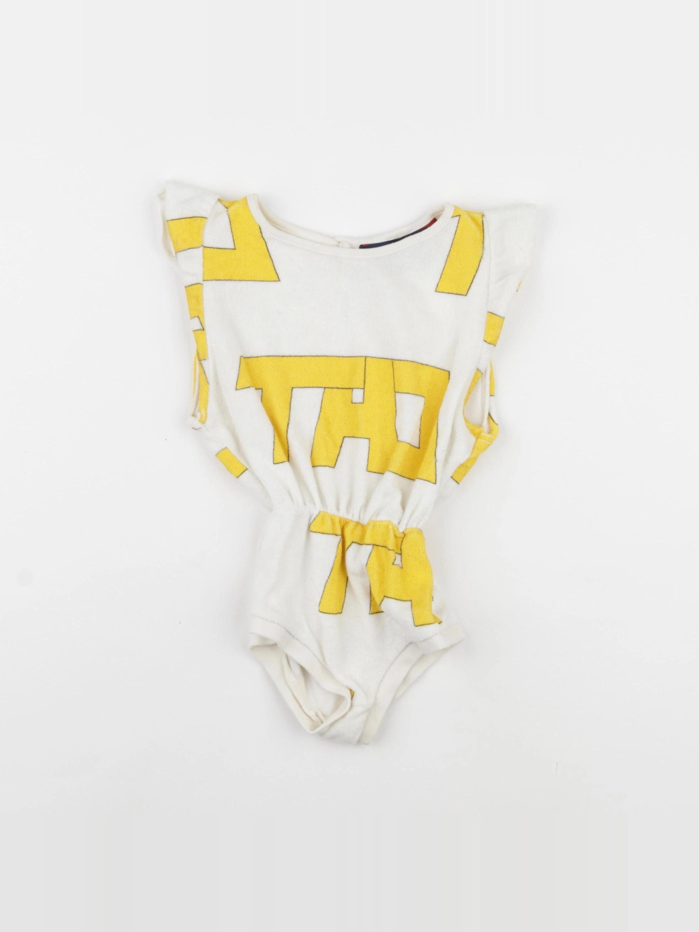 The animals observatory - combinaison jaune - 2 ans