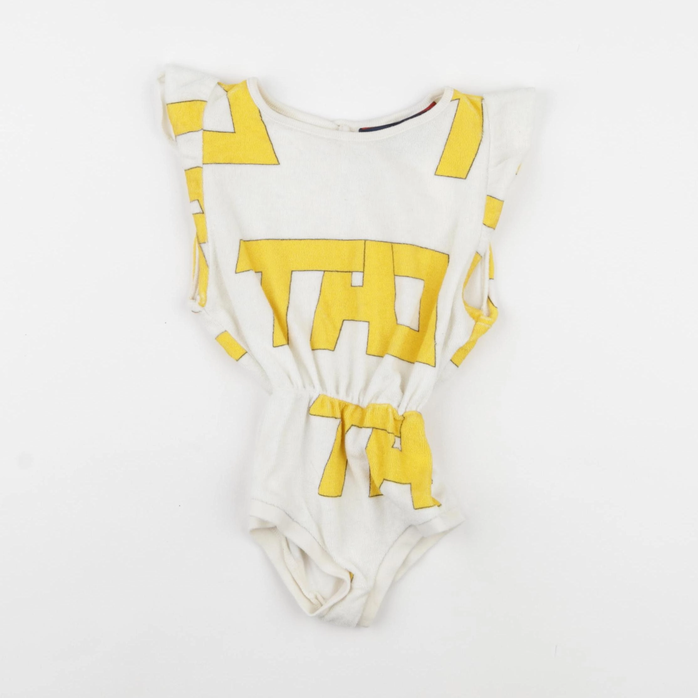 The animals observatory - combinaison jaune - 2 ans