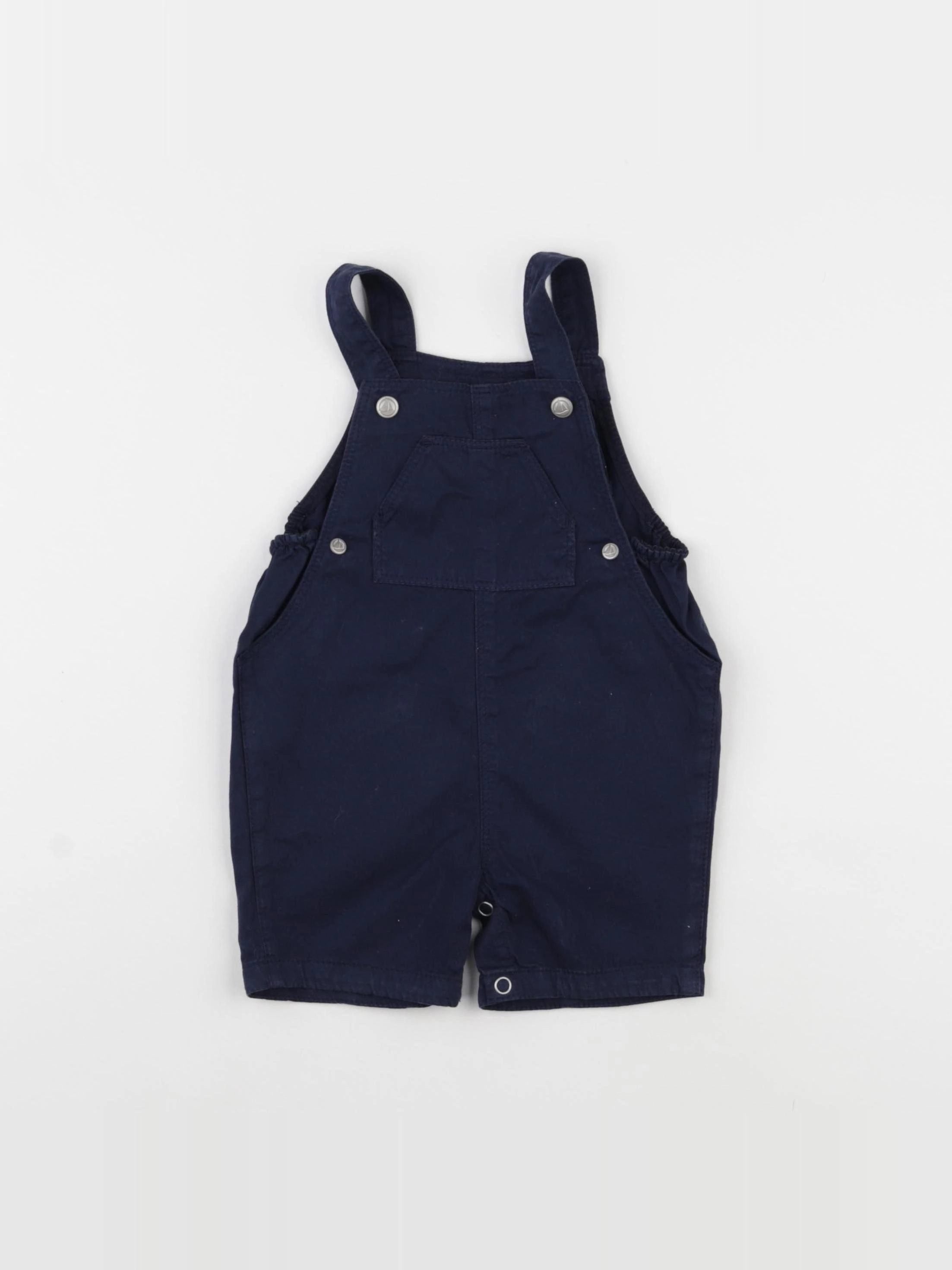 Petit Bateau - salopette bleu - 6 mois