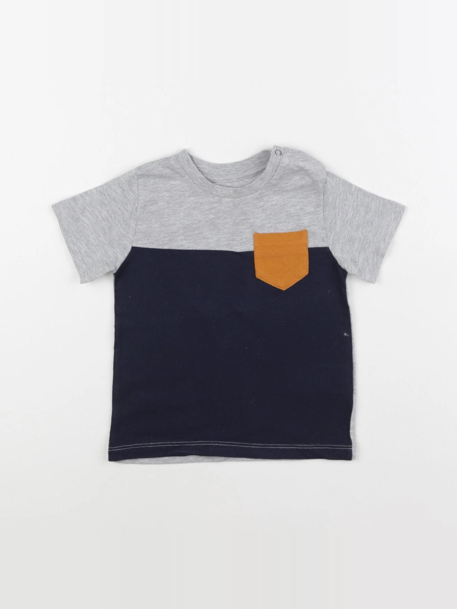 Vertbaudet - tee-shirt bleu - 18 mois
