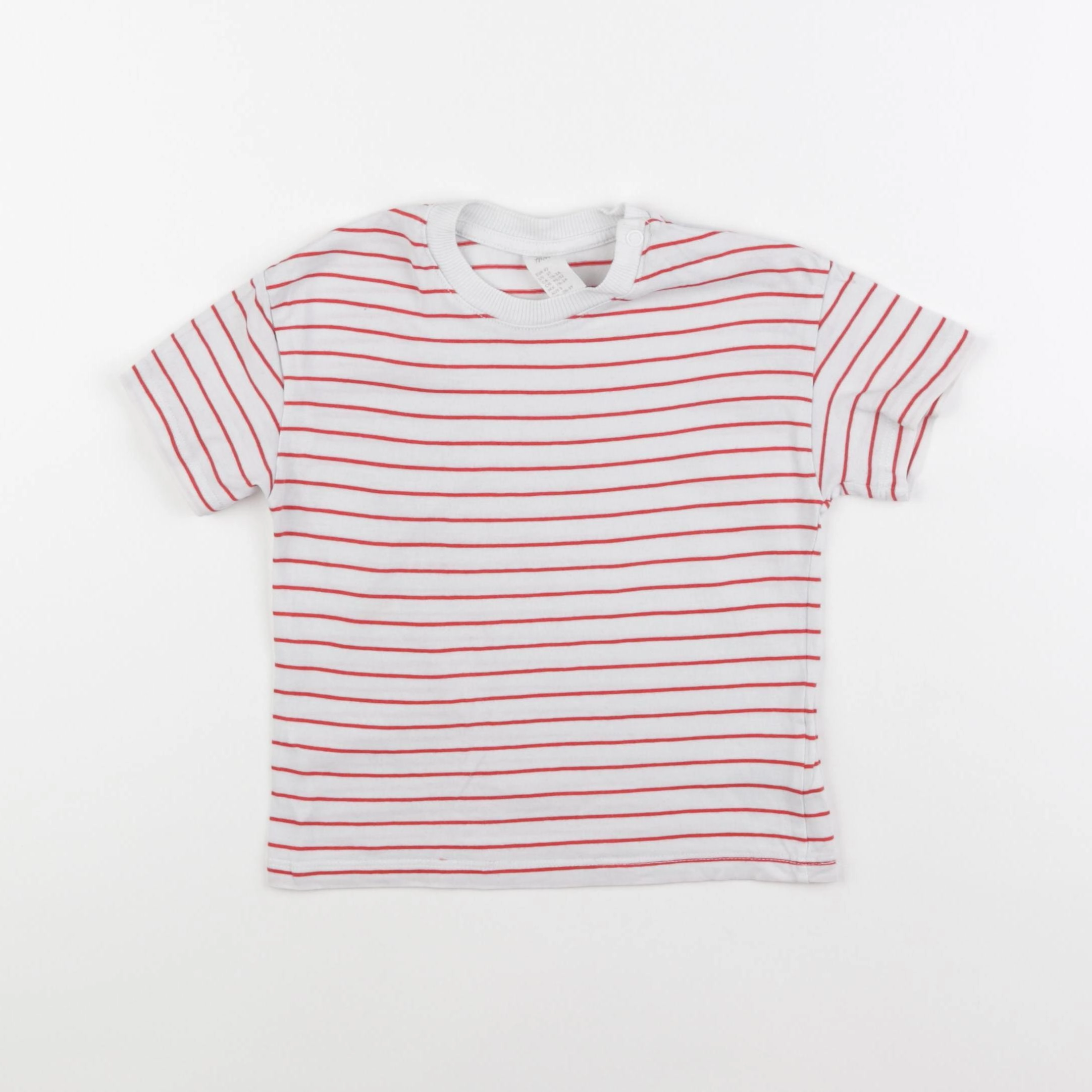 H&M - tee-shirt rouge - 18/24 mois