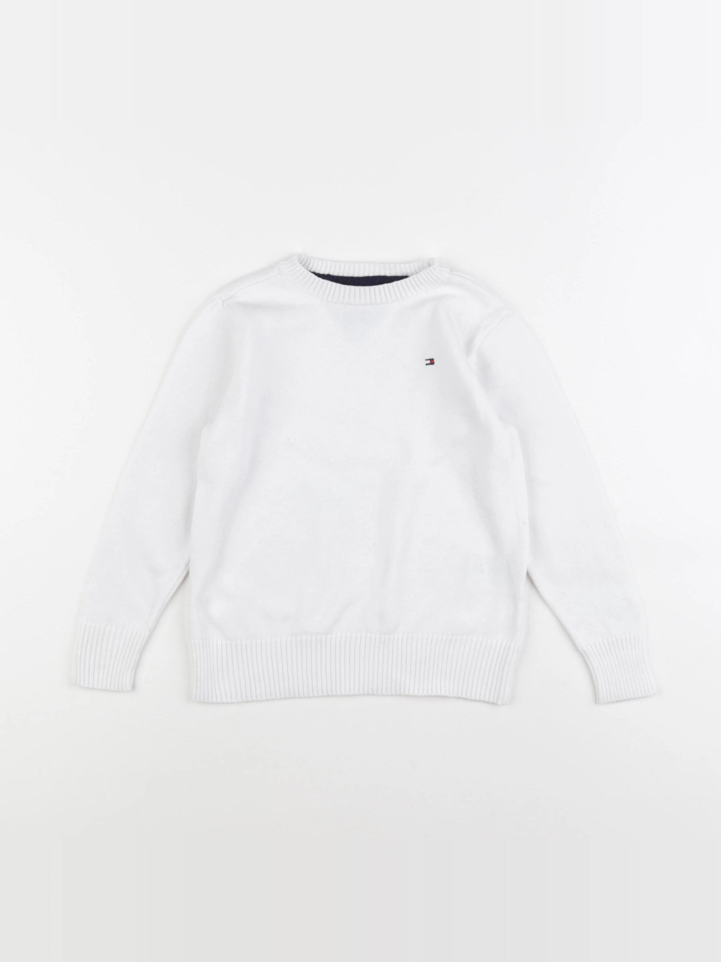 Tommy Hilfiger - pull blanc - 3 ans