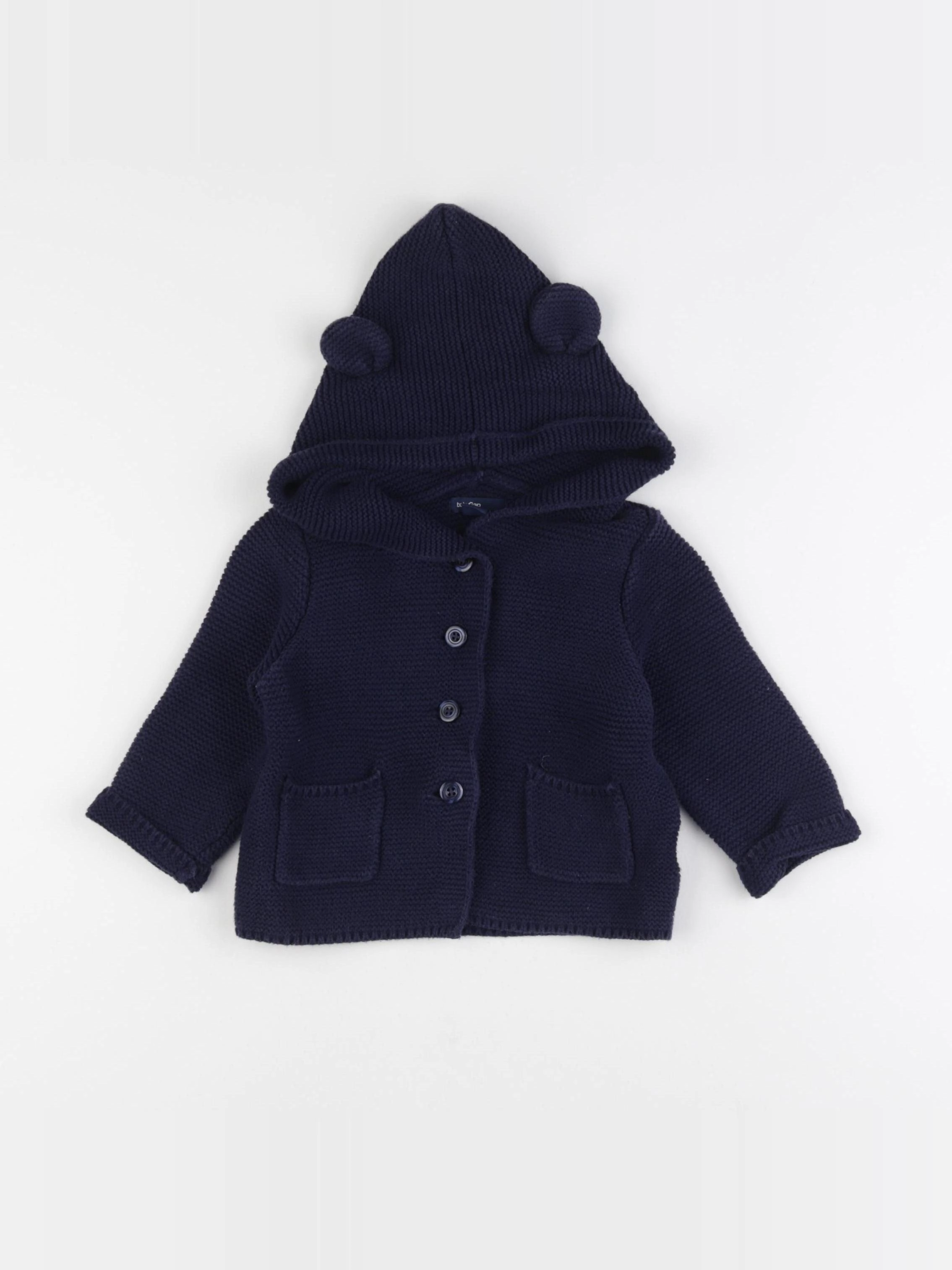 GAP - gilet bleu - 12/18 mois