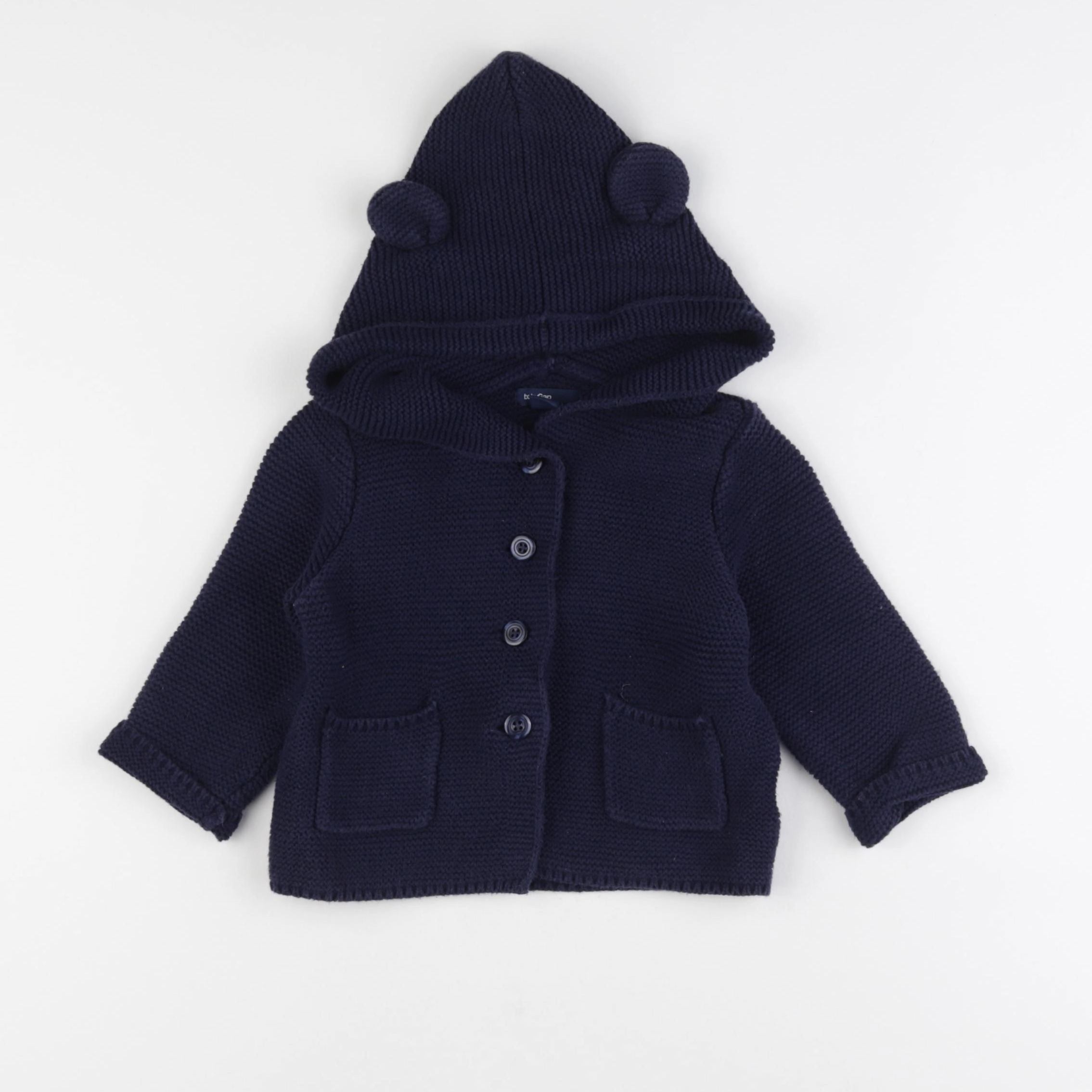 GAP - gilet bleu - 12/18 mois