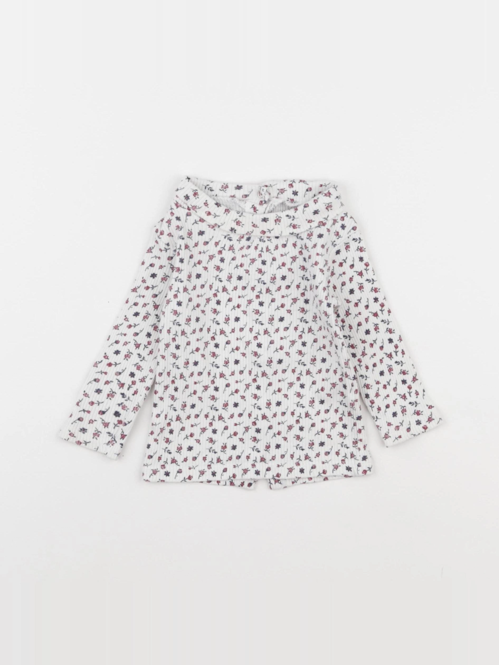 Vertbaudet - sous-pull multicolore - 6 mois