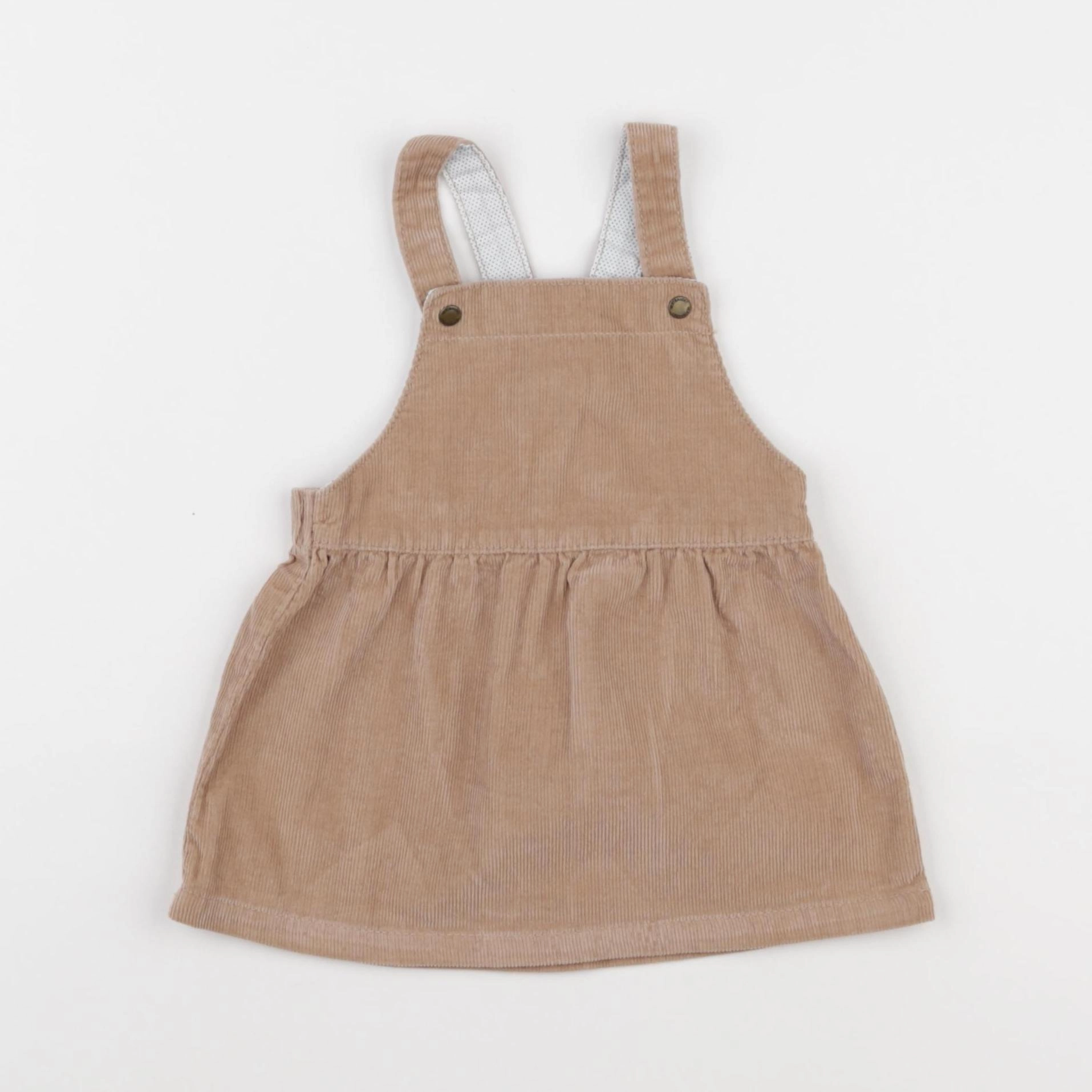 Vertbaudet - robe marron - 6 mois