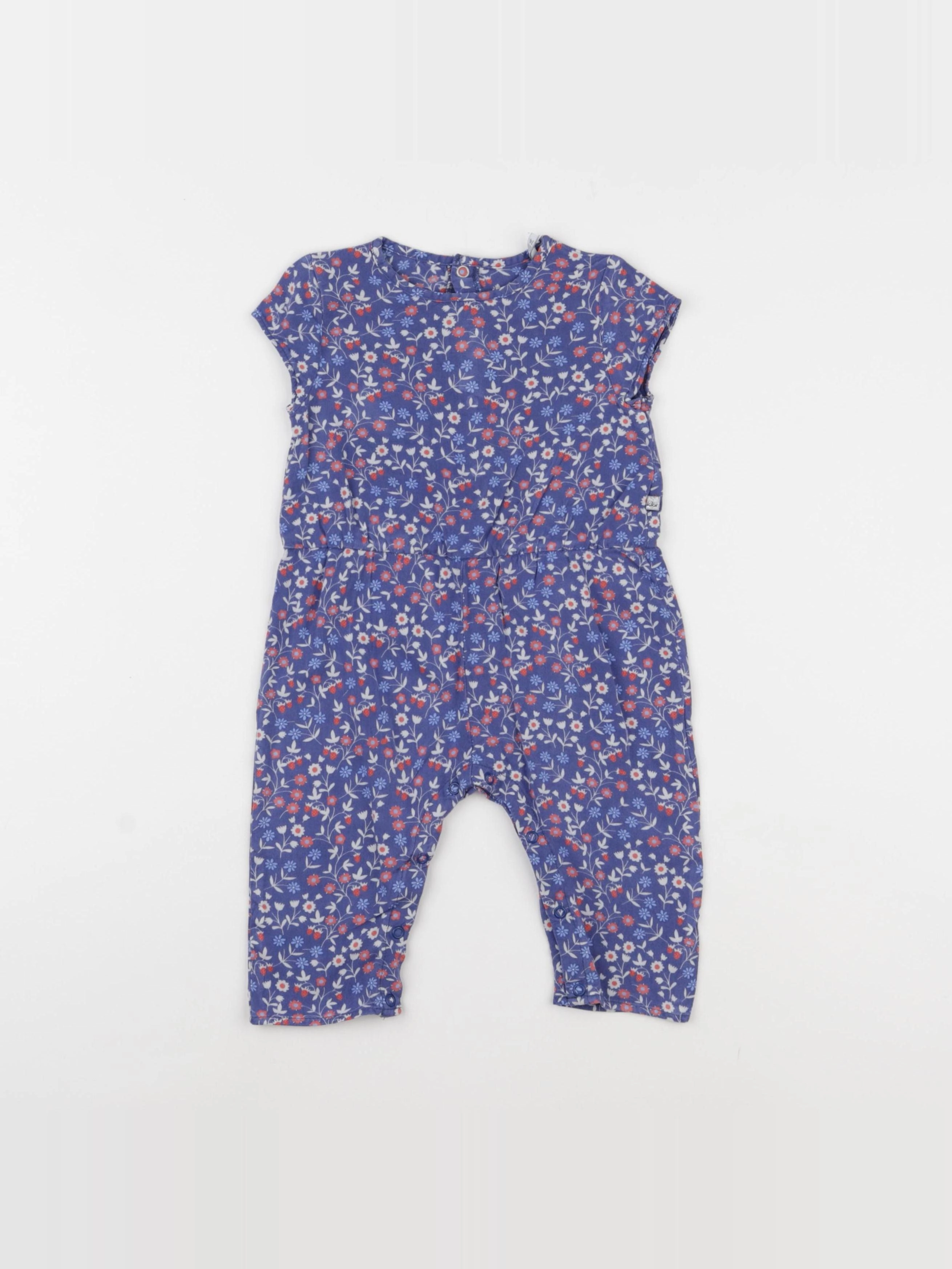IKKS - combinaison bleu - 12 mois