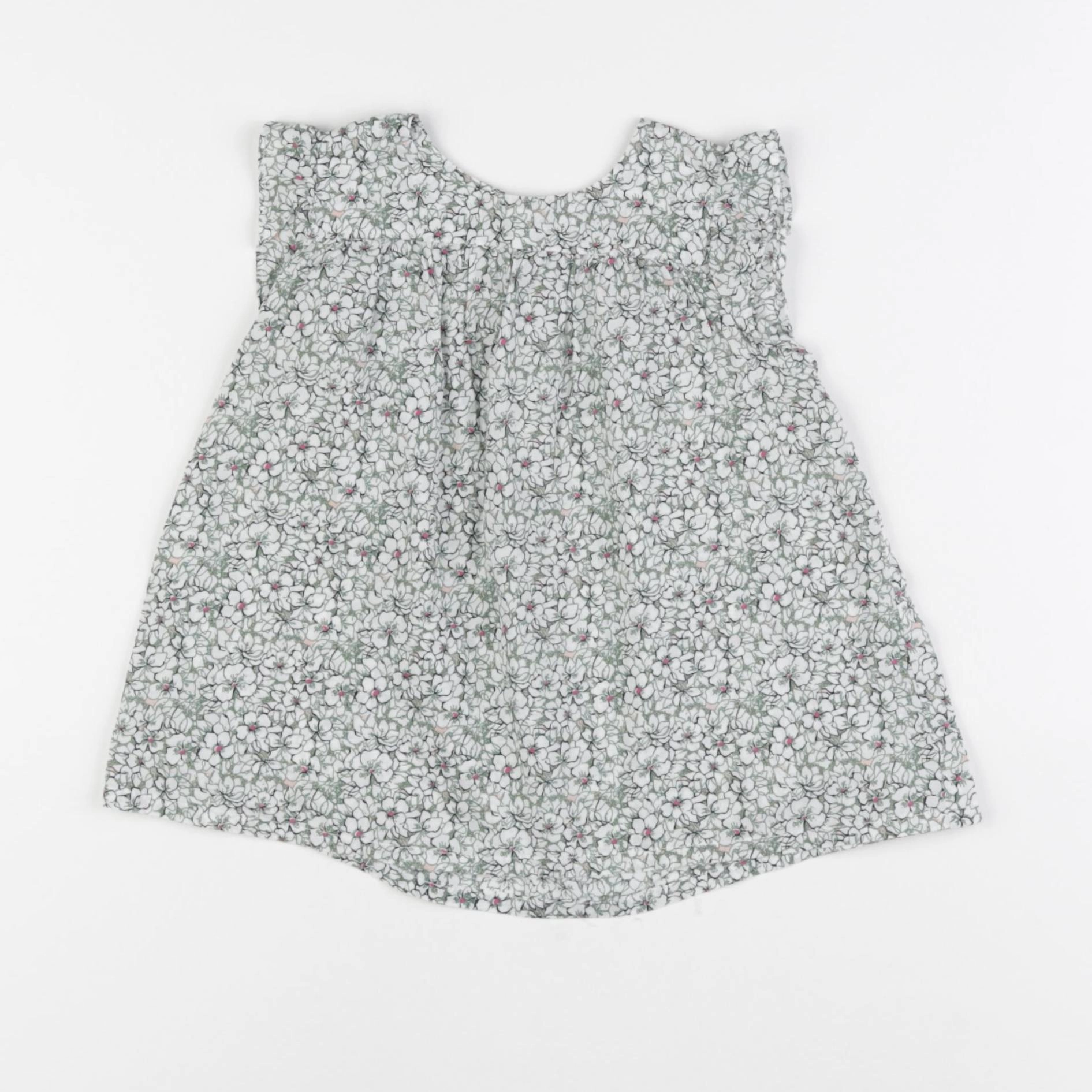 Boutchou - blouse multicolore - 24 mois