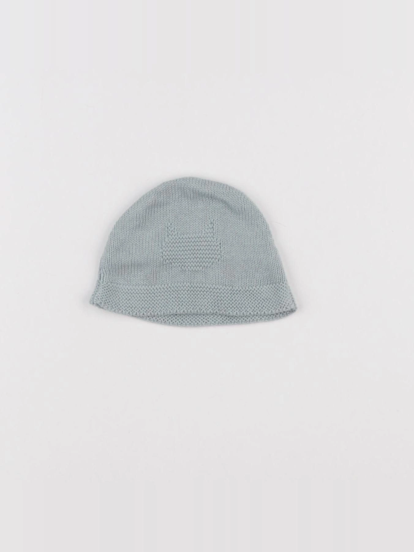 La manufacture de layette - bonnet bleu - 0/1 mois