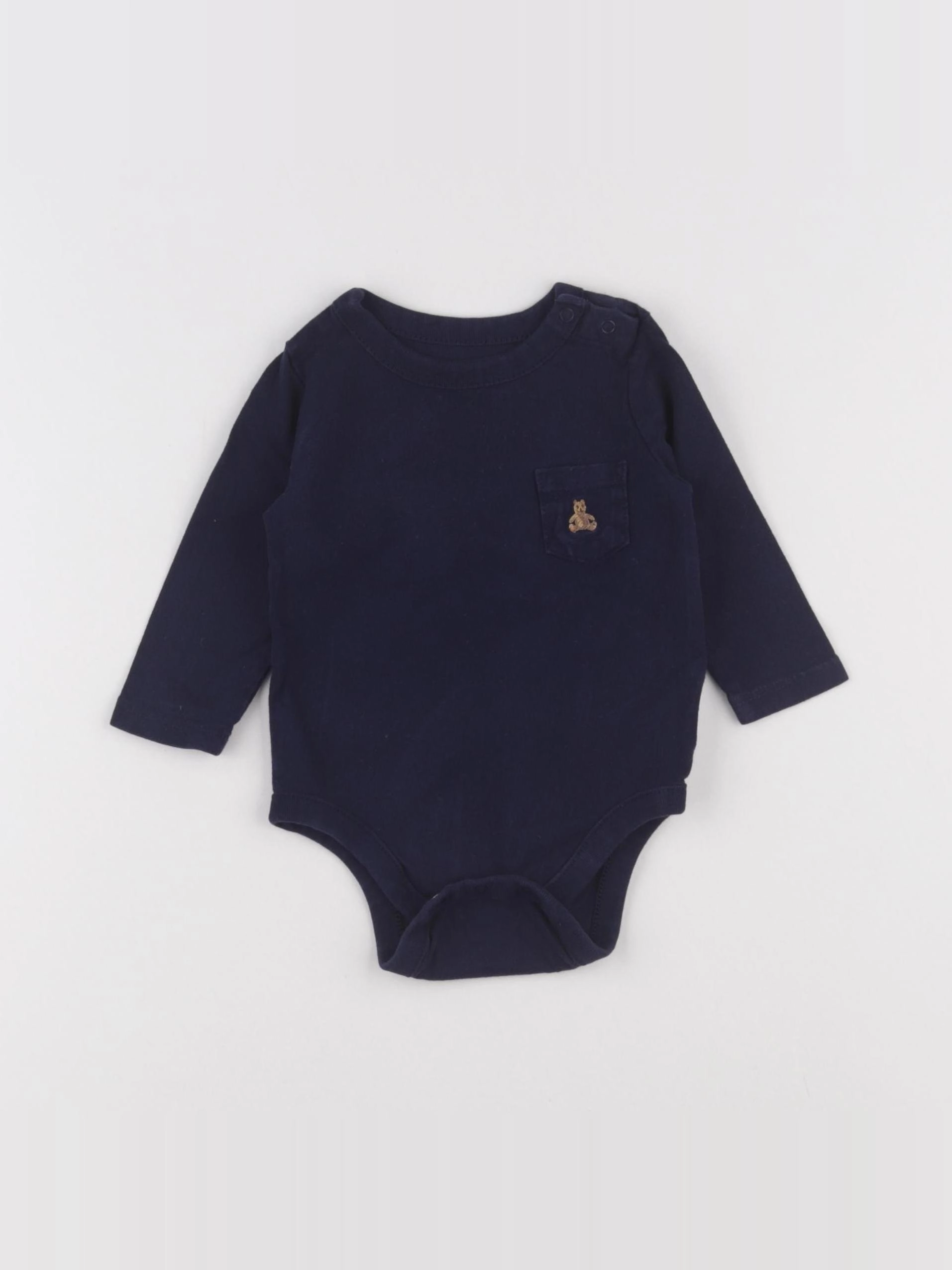 GAP - body bleu - 6 mois