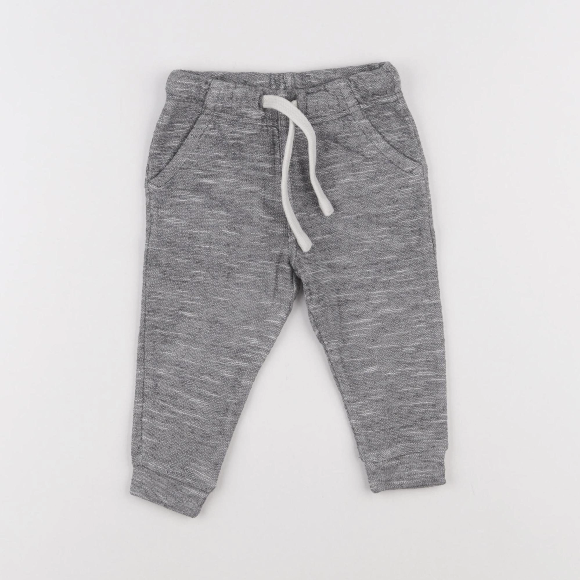 Boutchou - jogging gris - 9 mois