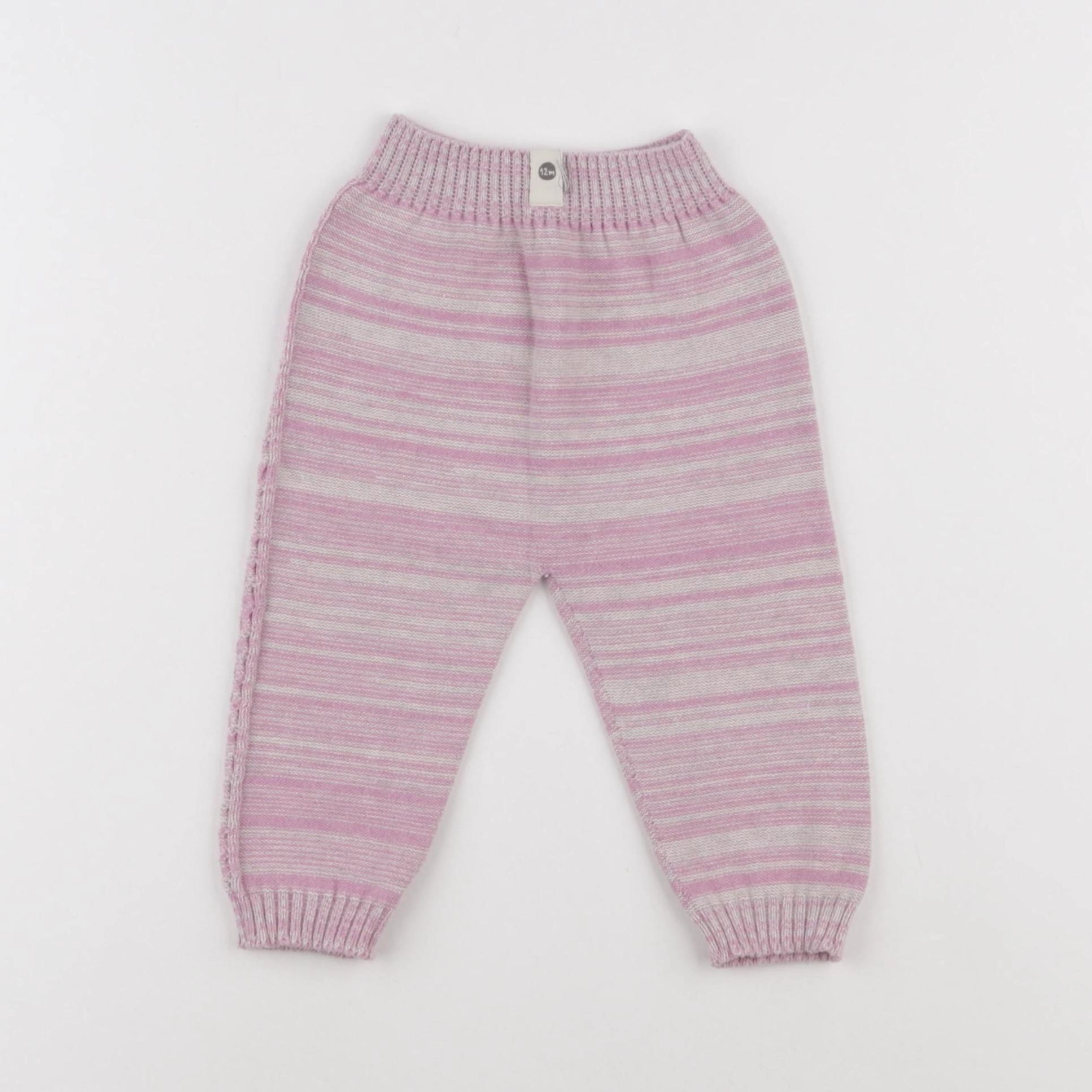 Bayiri  - pantalon rose - 12 mois