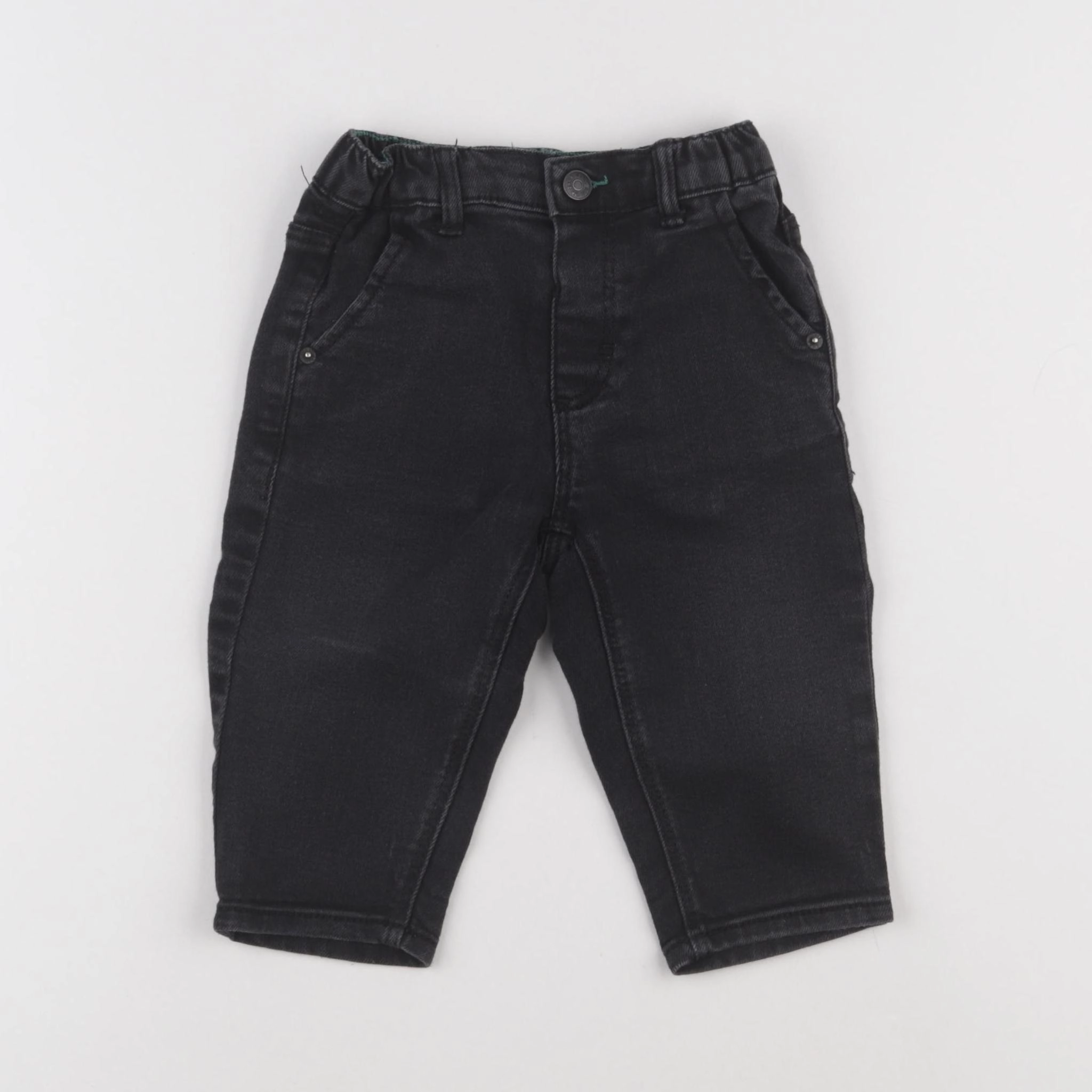 Zara - jean noir - 9/12 mois