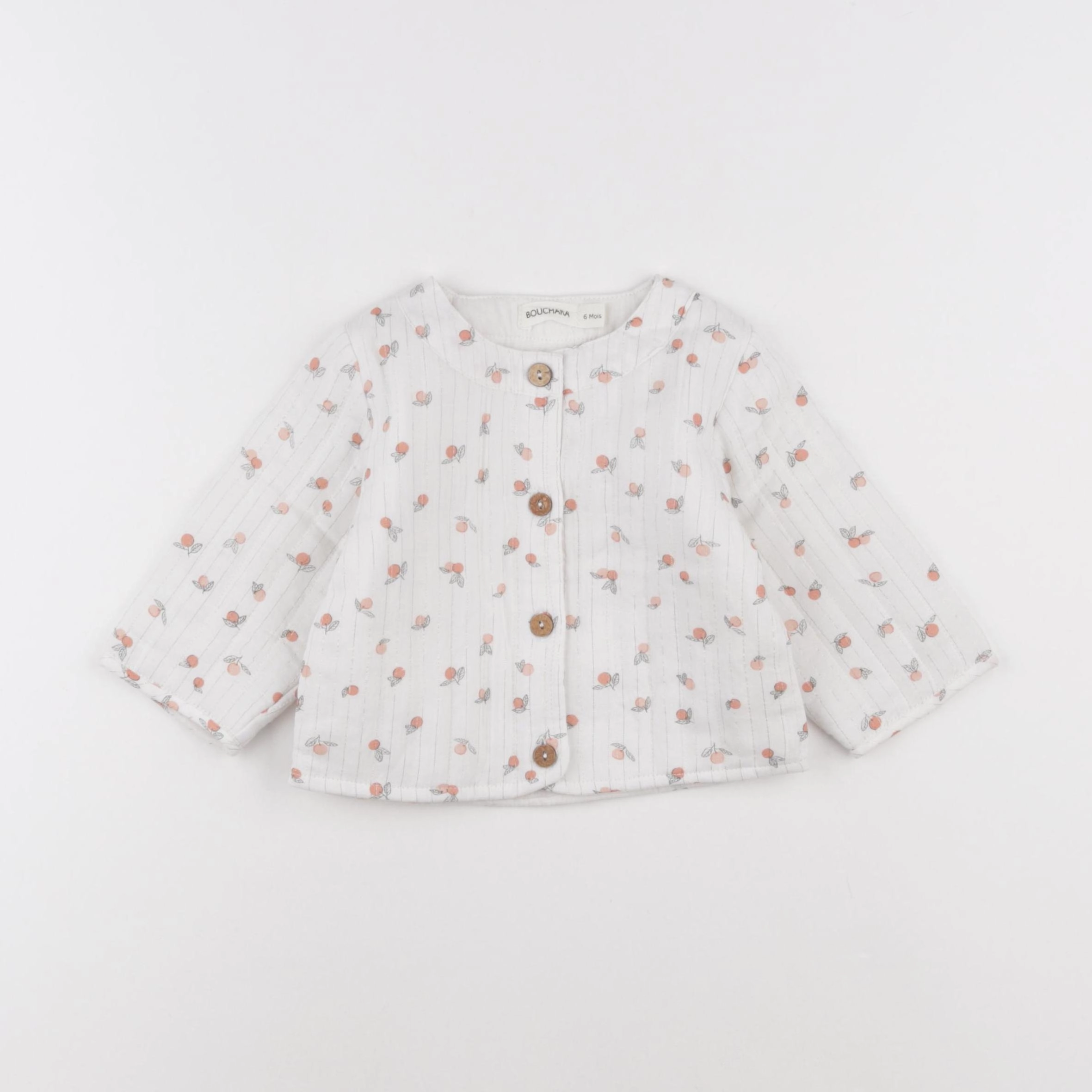 Bouchara - veste blanc, argent - 6 mois