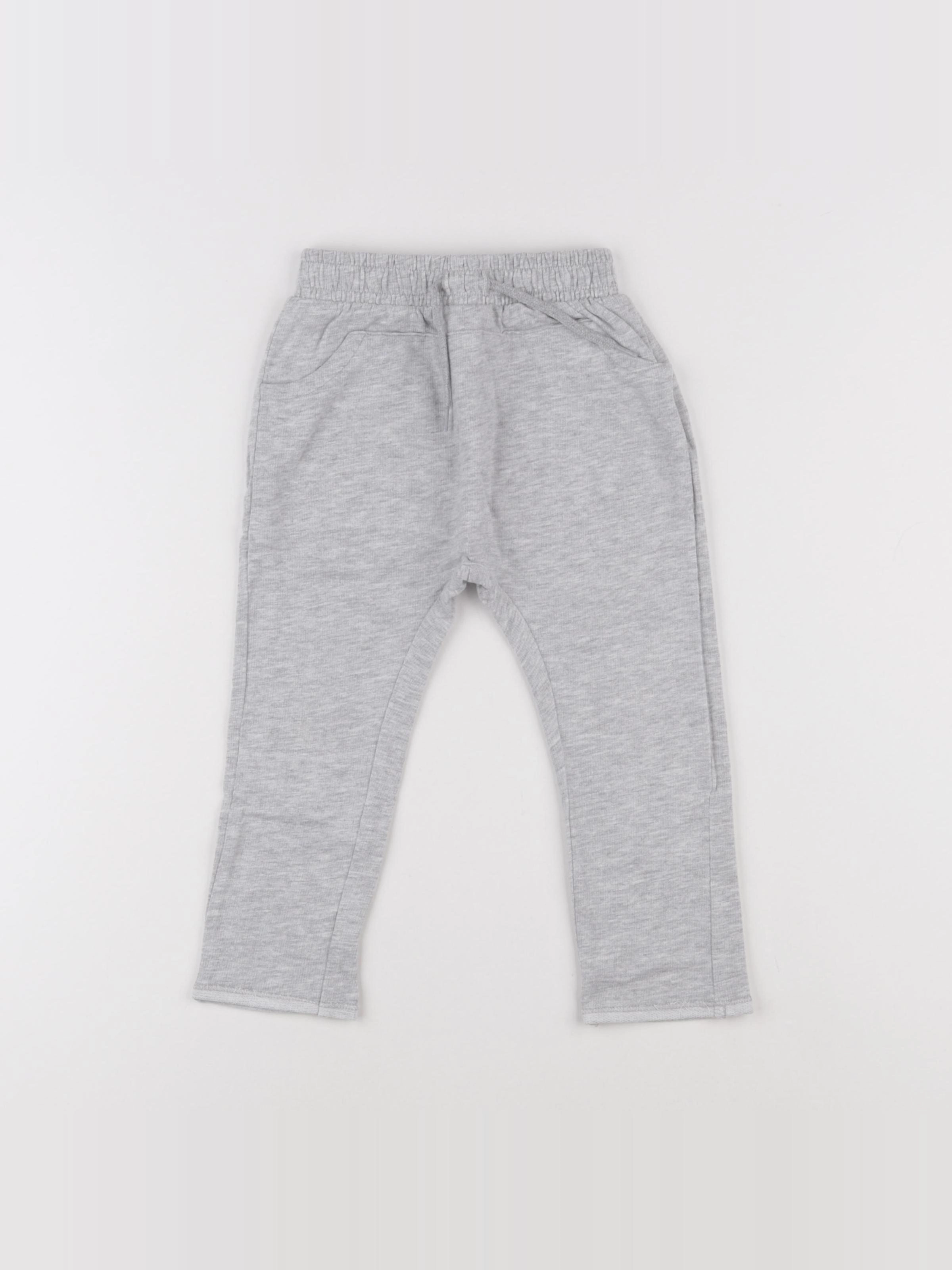 Vertbaudet - sarouel gris - 24 mois